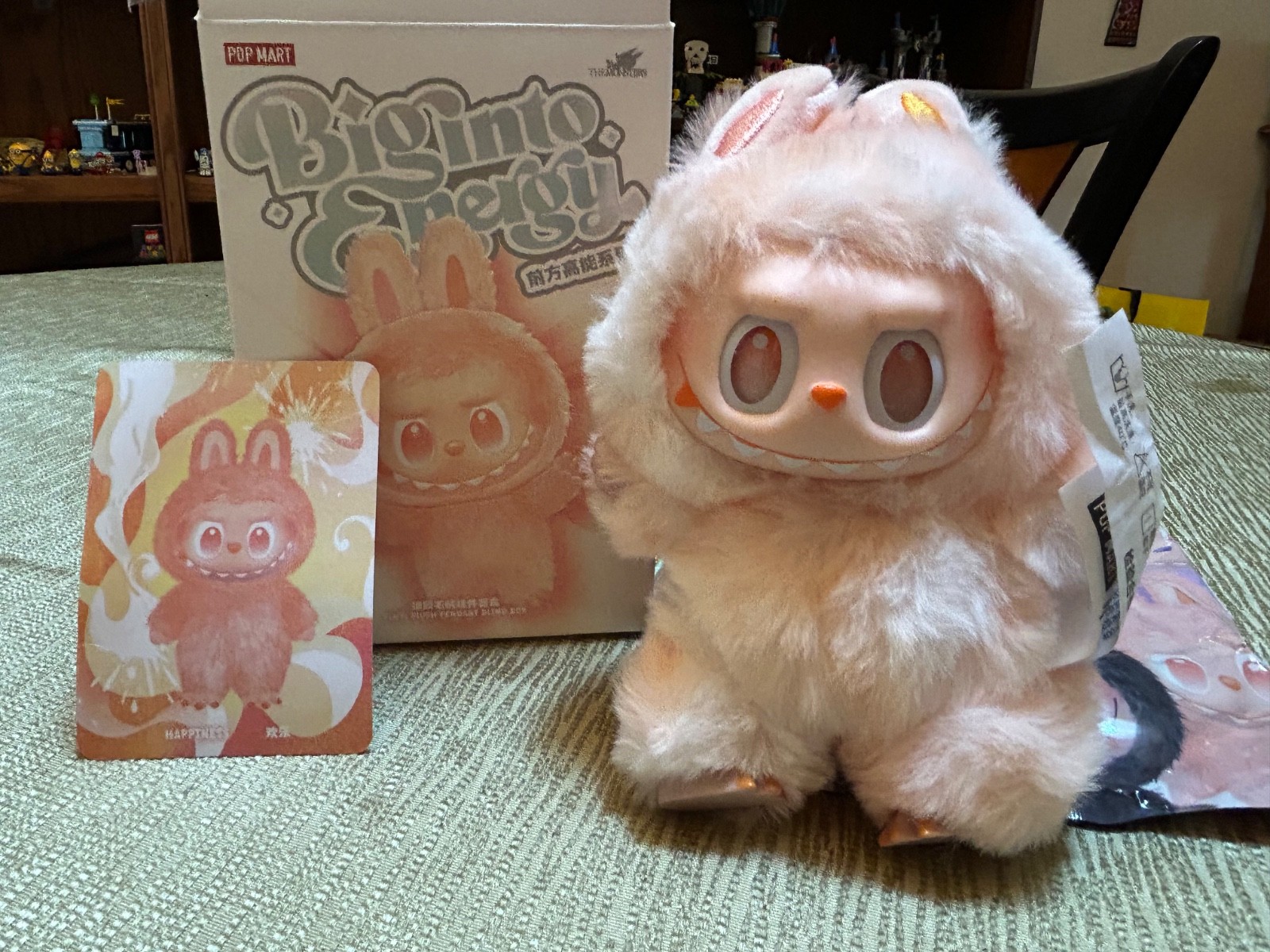 LABUBU AUTHENTIC POP MART THE MONSTERS BIG INTO ENERGY HAPPINESS – CONFIRMED