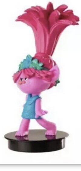 2020 Dream Works Trolls 2 Movie PCO Cup Topper Figures NIP Poppy