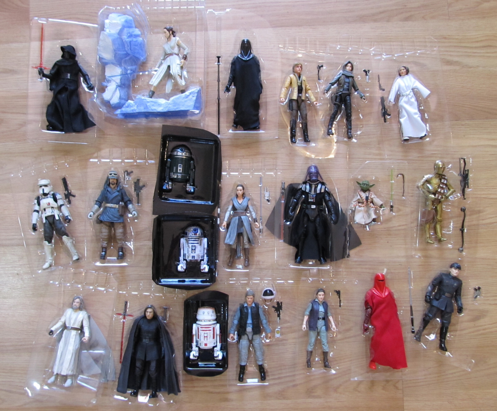 Star Wars BLACK SERIES ACTION FIGURES Loose Hasbro Collector&rsquo;s 6 Inch Scale