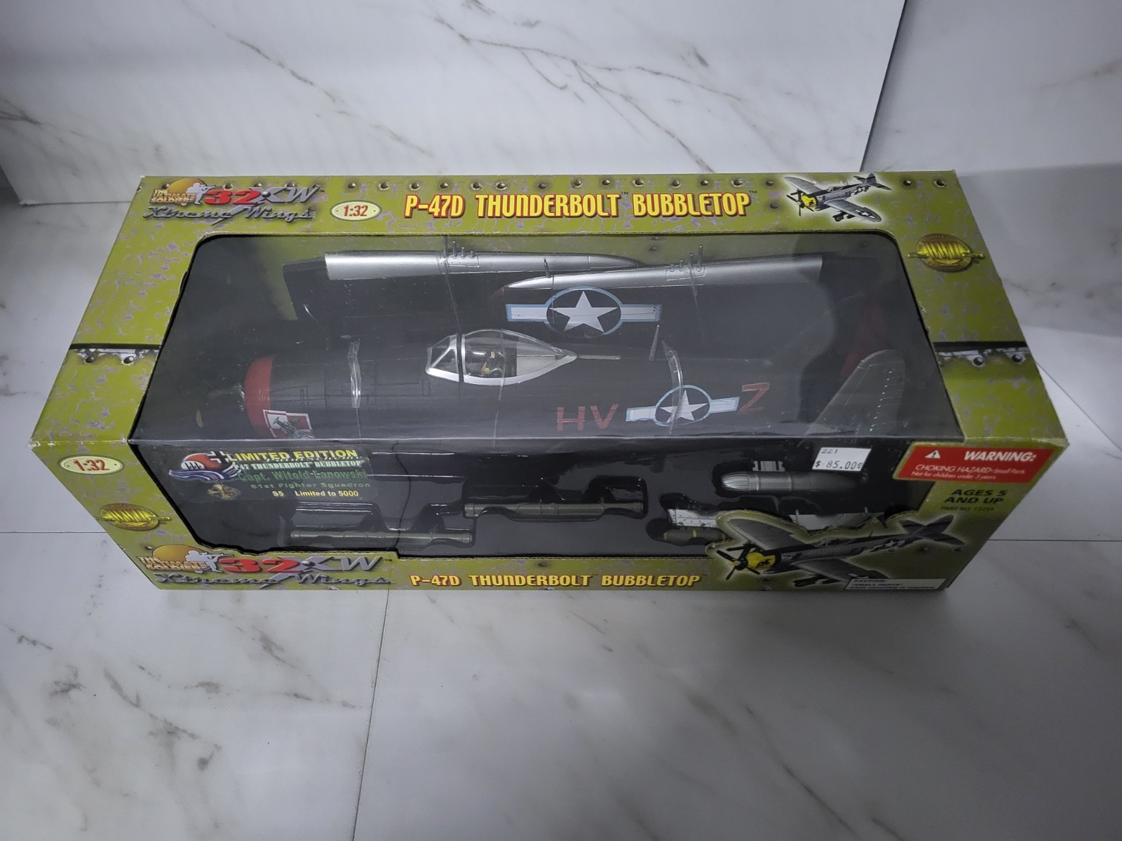 P-47D Thunderbolt Bubbletop THE ULTIMATE SOLDIER 1:32 MIB NEW WWII 61st Fighter
