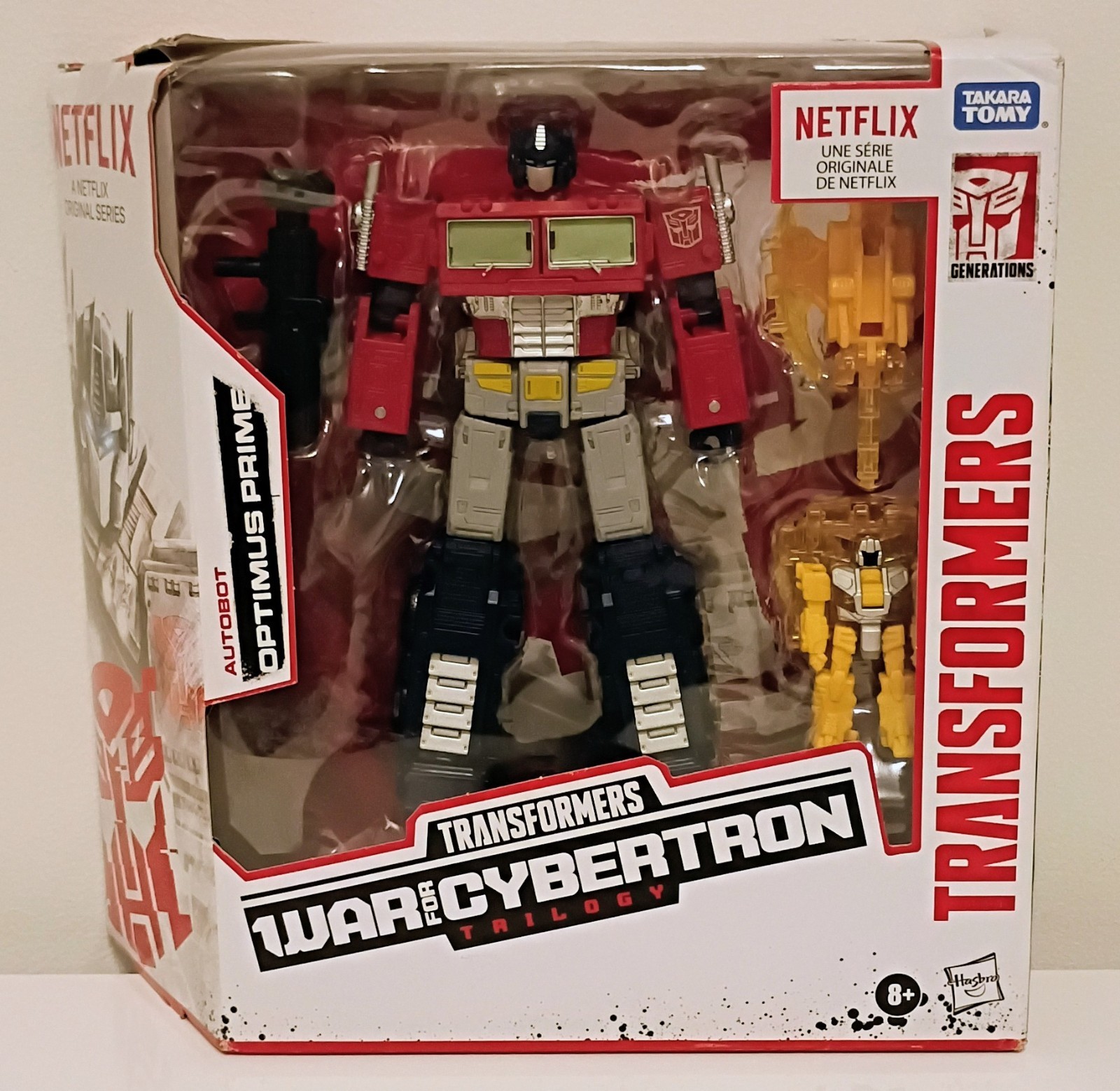 Transformers War for Cybertron NETFLIX OPTIMUS PRIME Multi Pack Enerax Sheeldron
