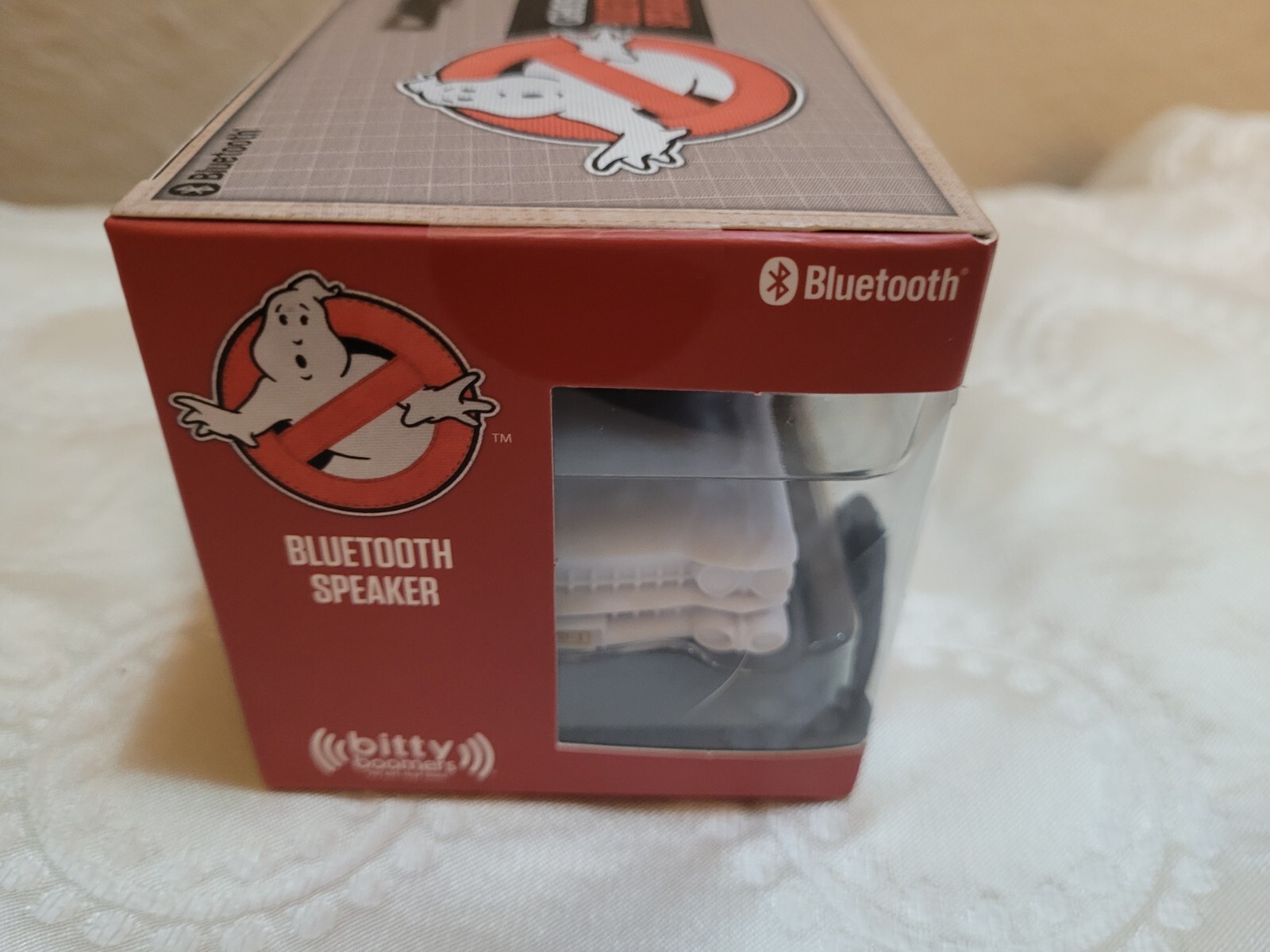 Throwback Halloween Ghostbusters Ecto-1 Bluetooth Speaker Bitty Boomer