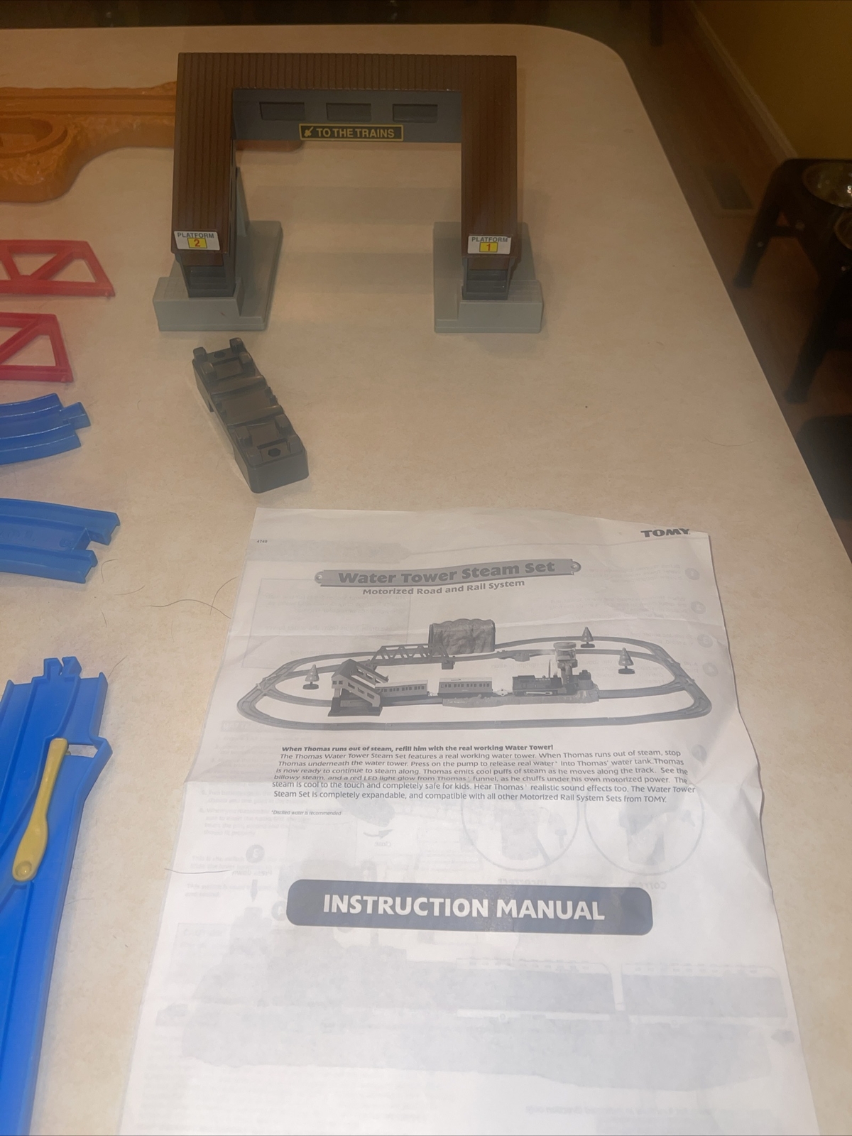 Thomas the Train ~ Thomas & Friends Water Tower Steam Set Incomplete