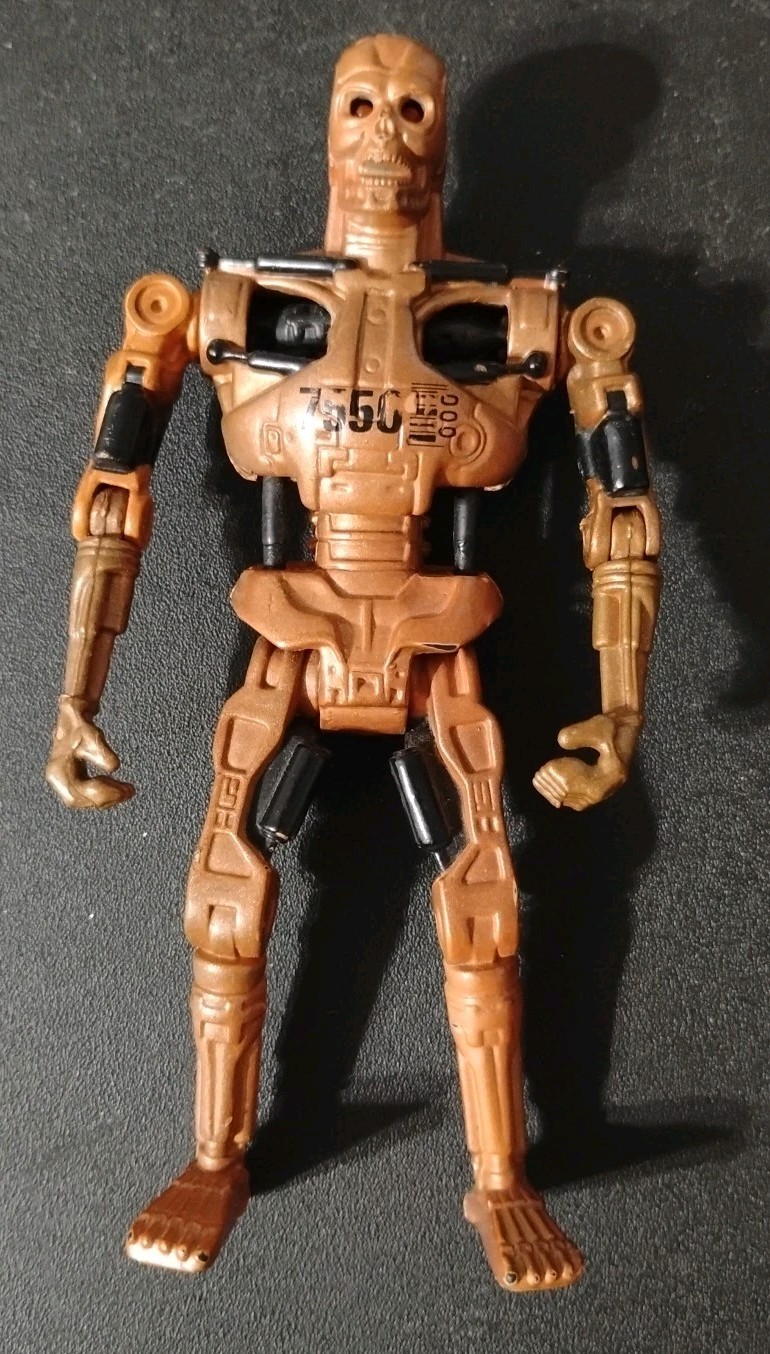 1991 Kenner Terminator Gold Metal Mash 5.5&Prime; Carolco Action Figur Terminator 2 G2