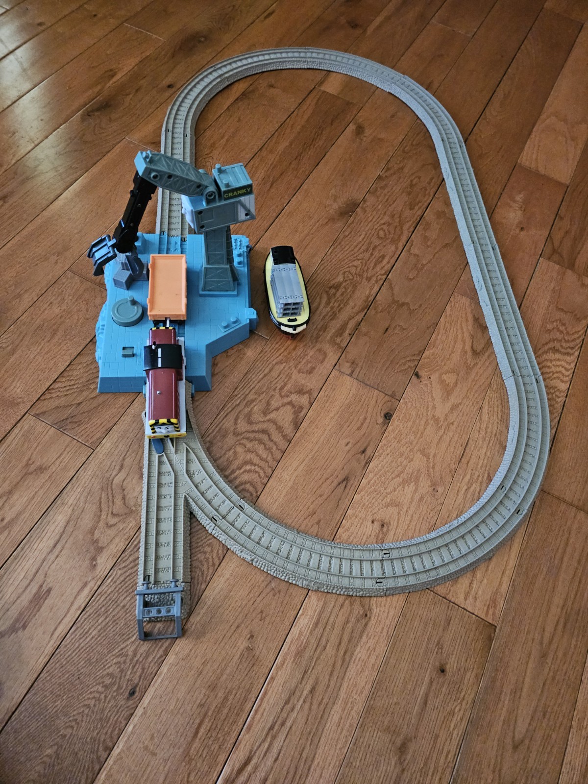 Thomas Trackmaster Hard at Work Brendam Docks Salty Bulstrode Cranky Train 2007