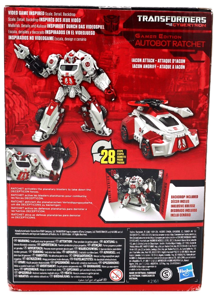 Hasbro Transformers Studio Series Gamer Edition Autobot Ratchet Action Figure