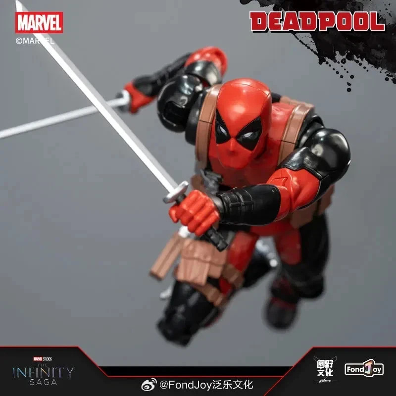 FONDJOY 1/12 Deadpool Infinity Saga Wade Wilson Ryan Reynolds 6&Prime; Action Figure