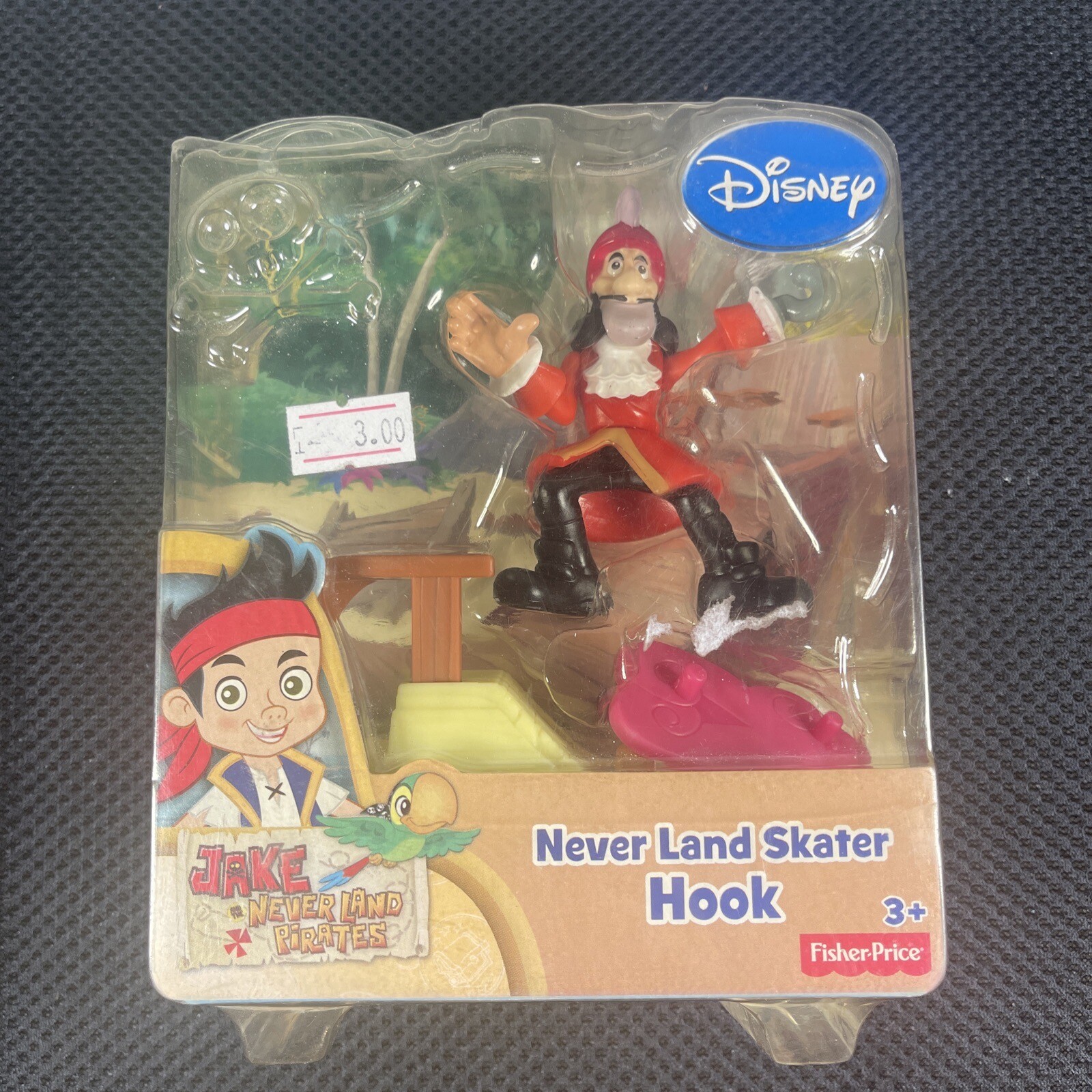Disney Jake and The Neverland Pirates Captain Hook NeverLand Skater Age 3+