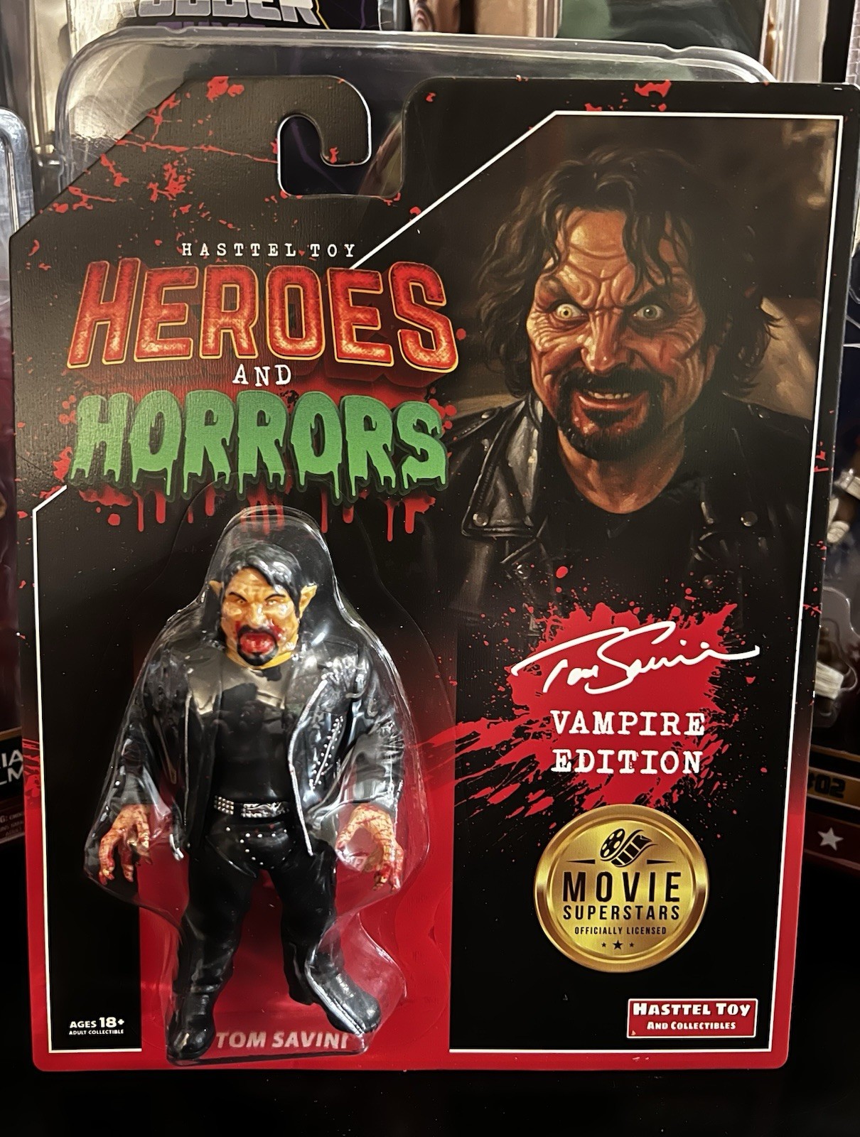 Hasttel Heroes & Horrors Tom Savini Vampire Edition (From Dusk Til Dawn) Figure