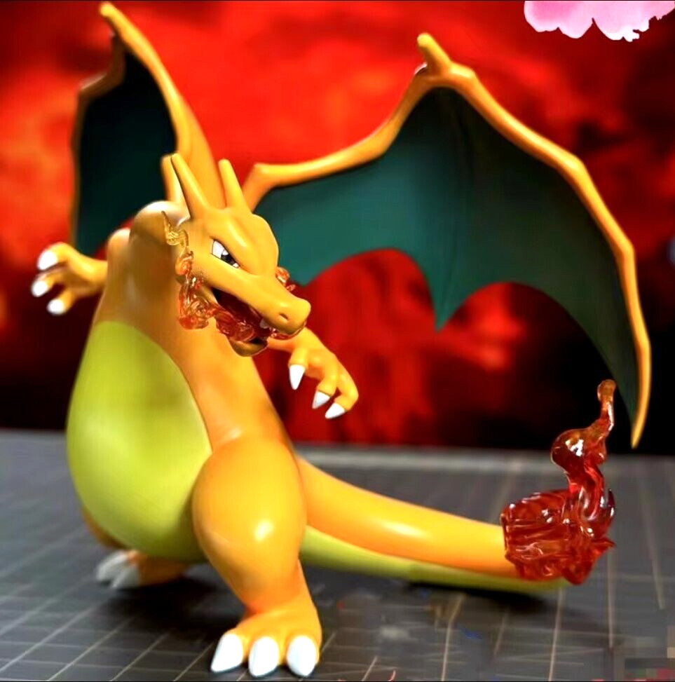 Pokemon 5&Prime; Figures – Charizard and Mega Charizard X – Highly Detailed, Brand New