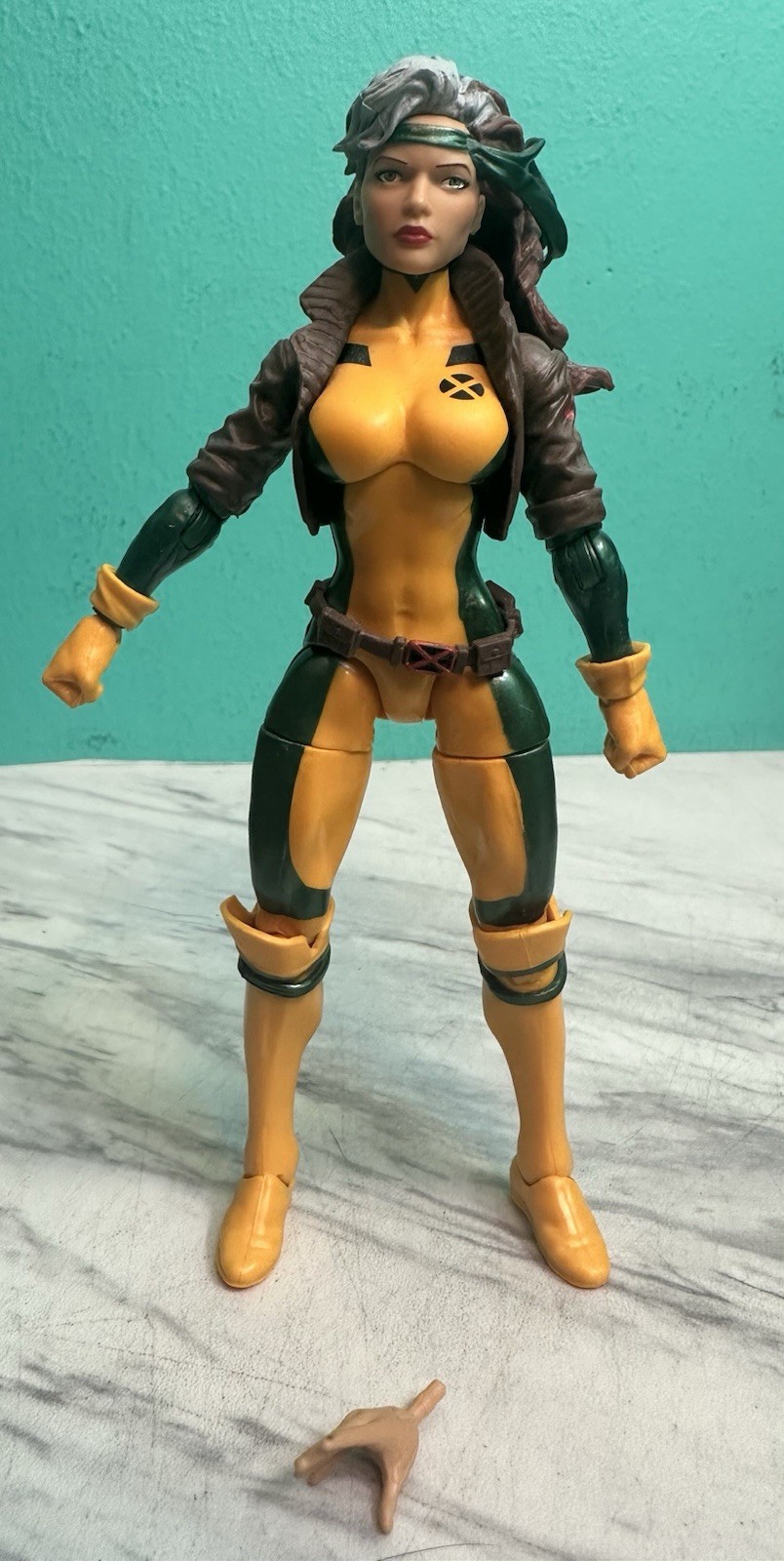 Marvel Legends ROGUE Juggernaut Wave X-MEN No BAF Loose 6”Action Figure Complete