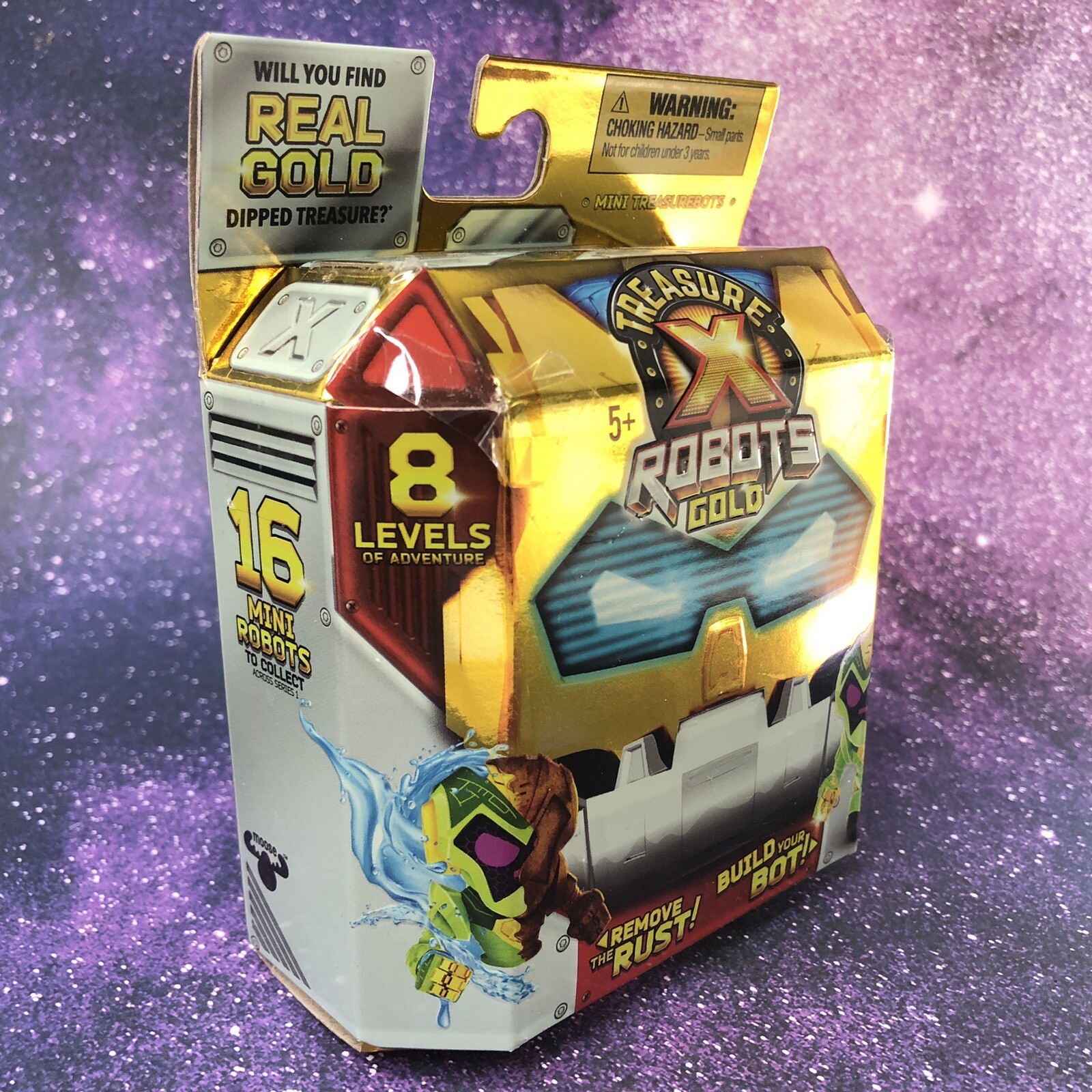Treasure X Robots Gold Mini Bot- SKID BURN