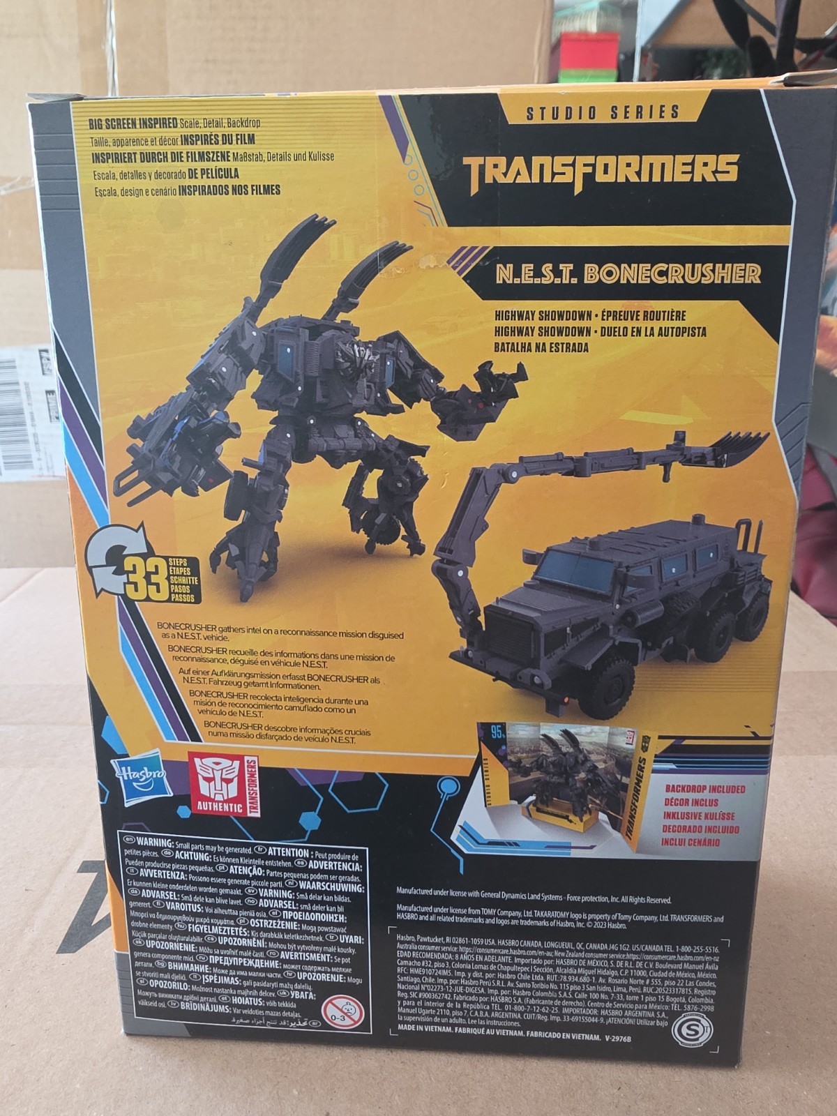 Transformers Studio Series 95BB NEST Bonecrusher Buzzworthy Bumblebee Voyager