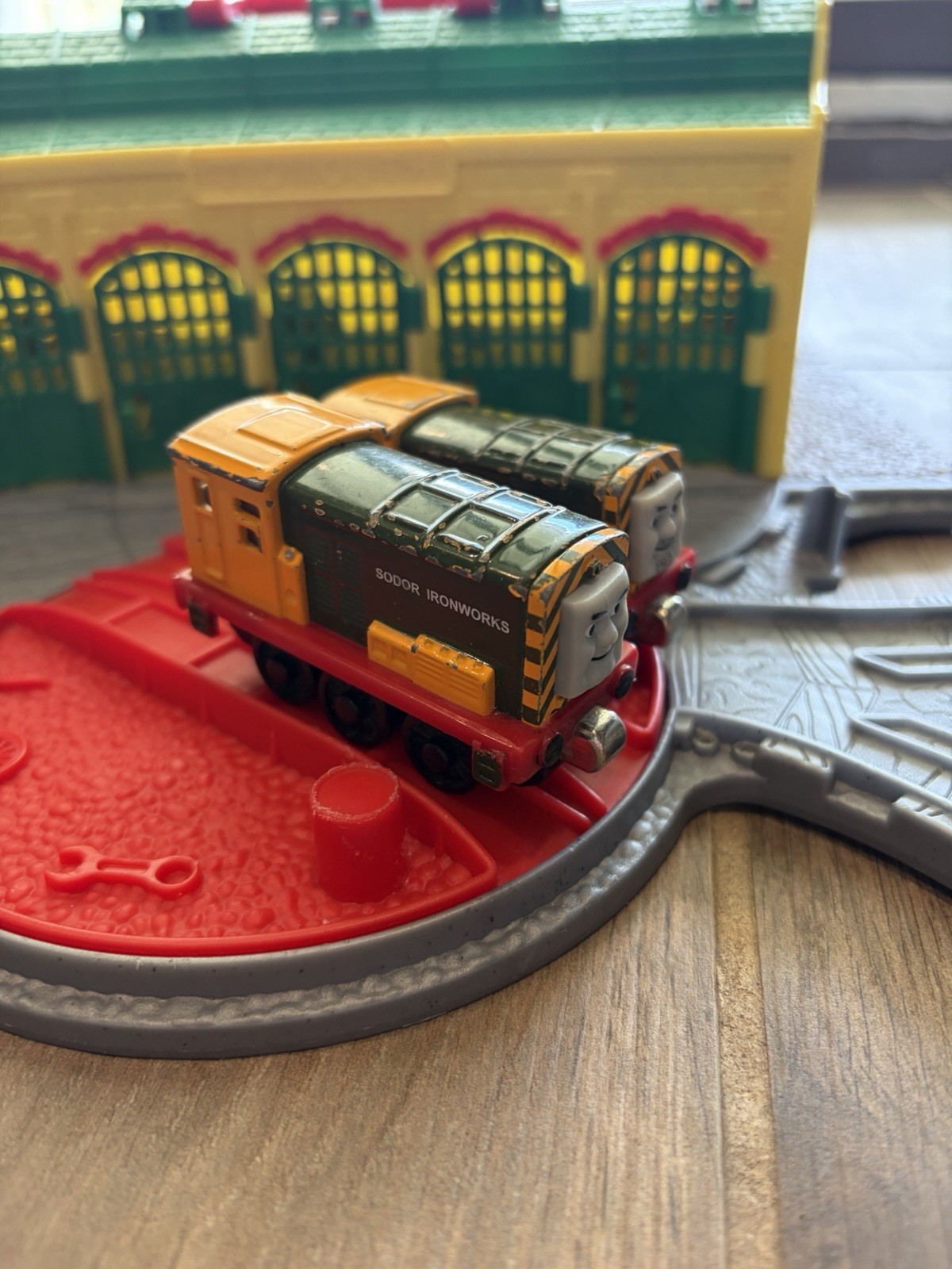 ARRY AND BERT – Thomas And Friends Take Along Die Cast Train Used Good Condition