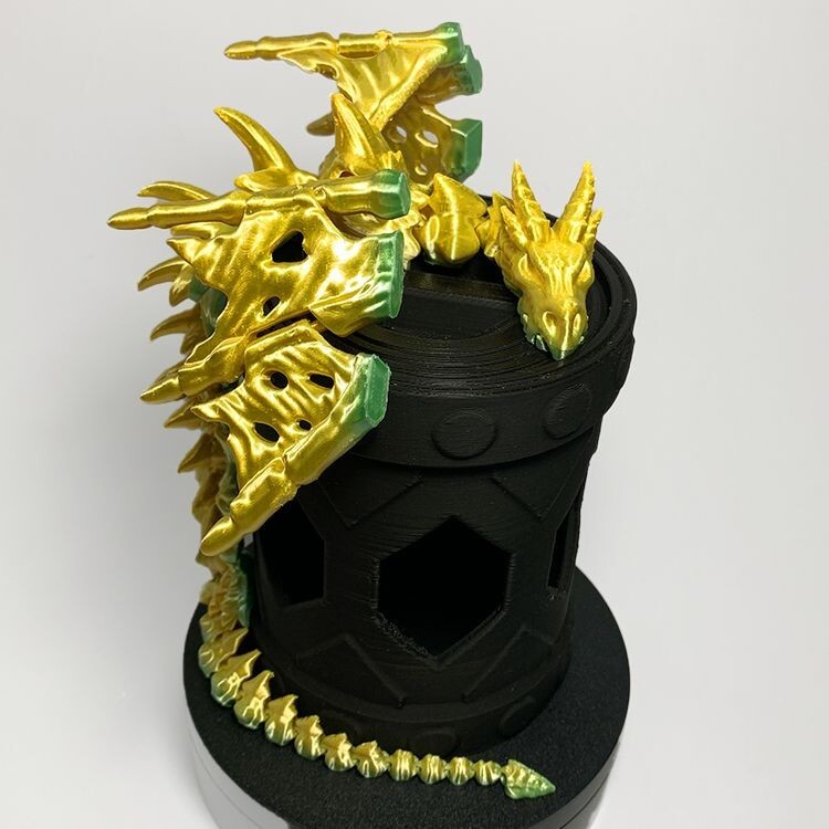 10&Prime; Skeleton Articulated Dragon For all ages made in USA