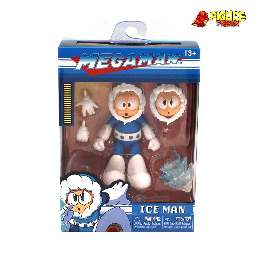 Jada Toys Mega Man 4.5&Prime; Ice Man Figure 1:12 Scale