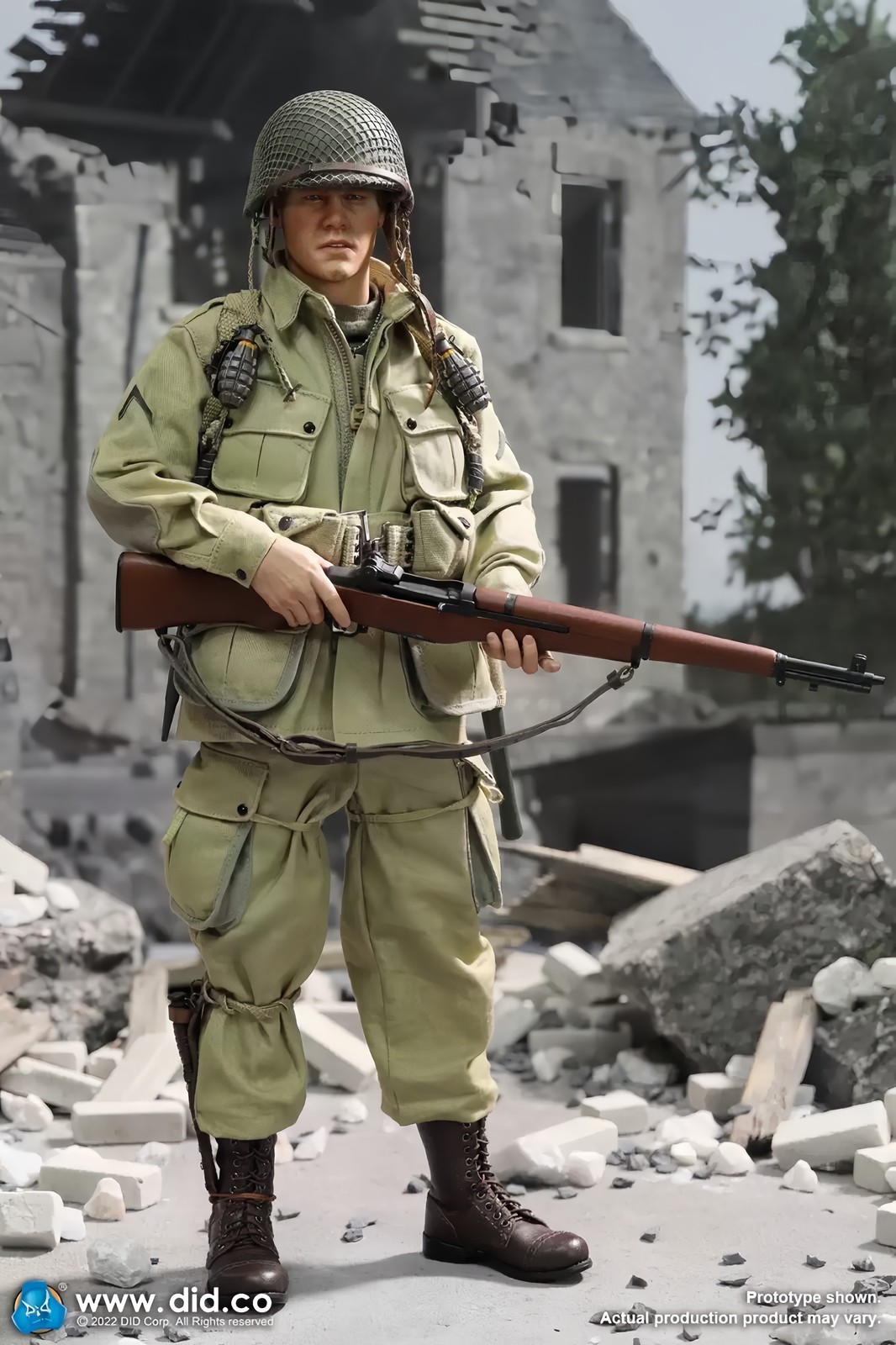 DID A80161 1/6 Airborne Division Ryan Soldier Action Figure