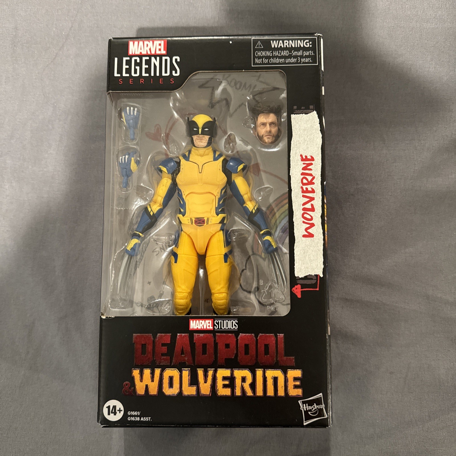 Marvel Legends Series Deadpool & Wolverine 6” Wolverine Action Figure 2024 MISB