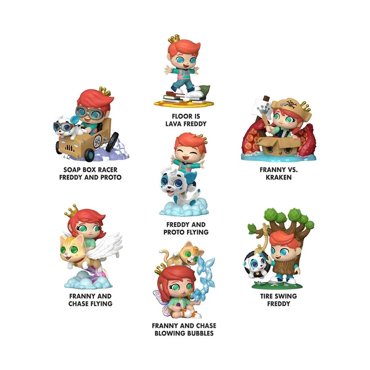 Funko Fun Squad Never Ending Fun Premium Vinyl Figures – Assorted – You Choose!