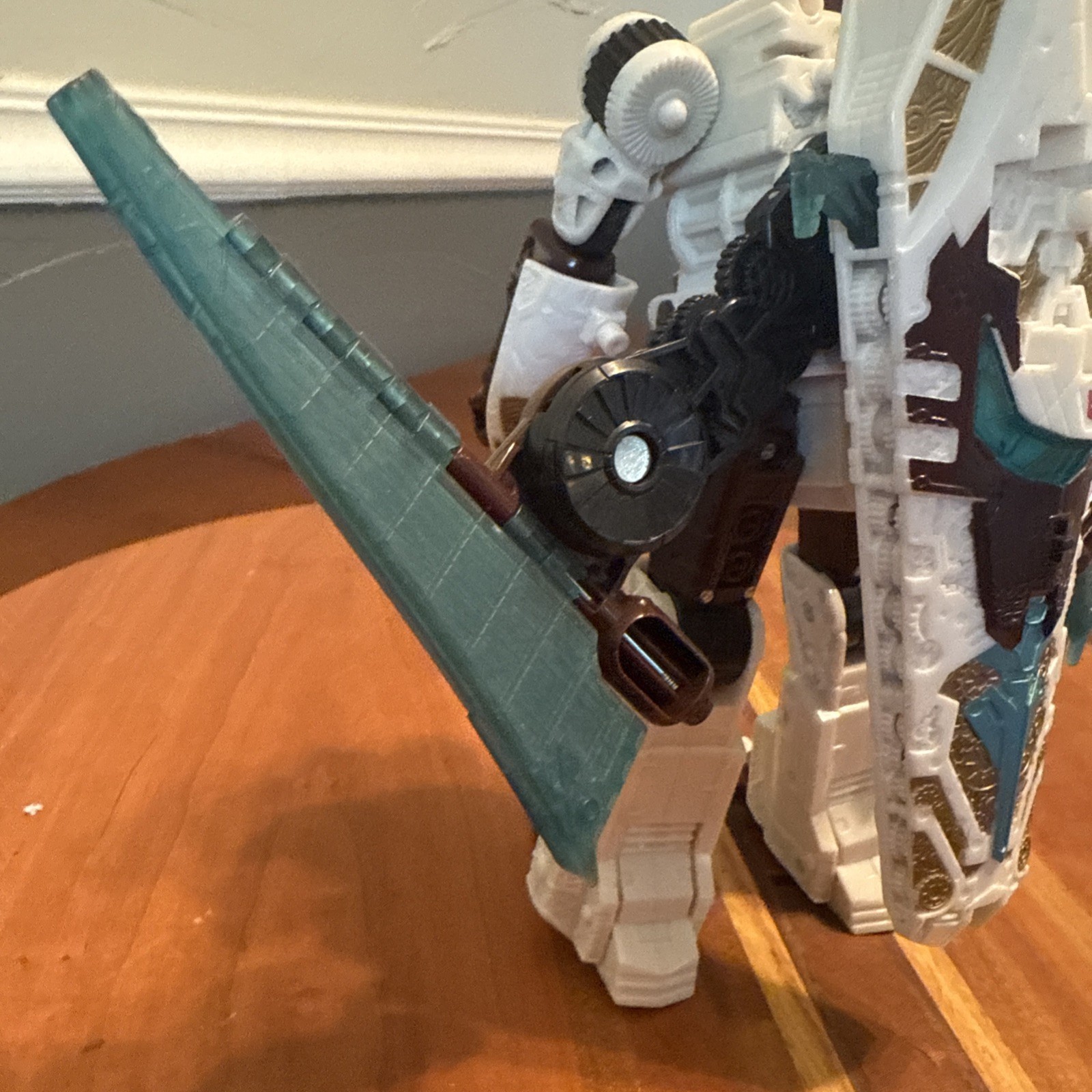 Hasbro Transformers Cybertron Voyager Vector Prime Action Figure Incomplete
