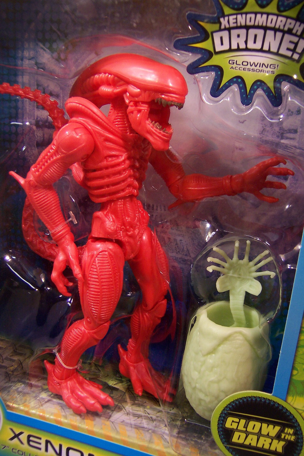 LANARD RED XENOMORPH ALIEN WARRIOR DRONE 1:12 SCALE EXQUISITE ACTION FIGURE 7in