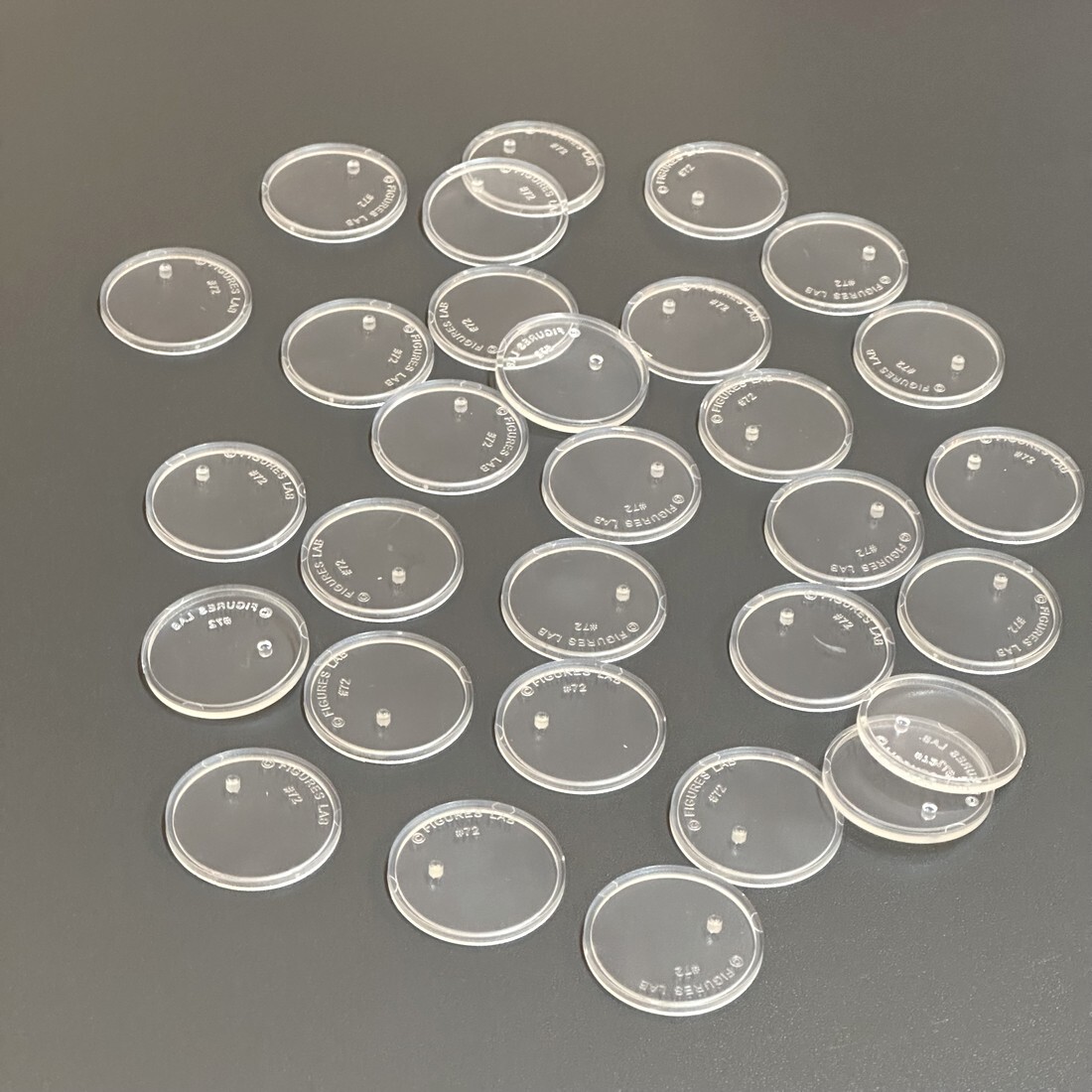 100X DISPLAY STAND Base FOR 3.75 » STAR WARS VINTAGE FIGURE CLEAR 1.5 » diameter