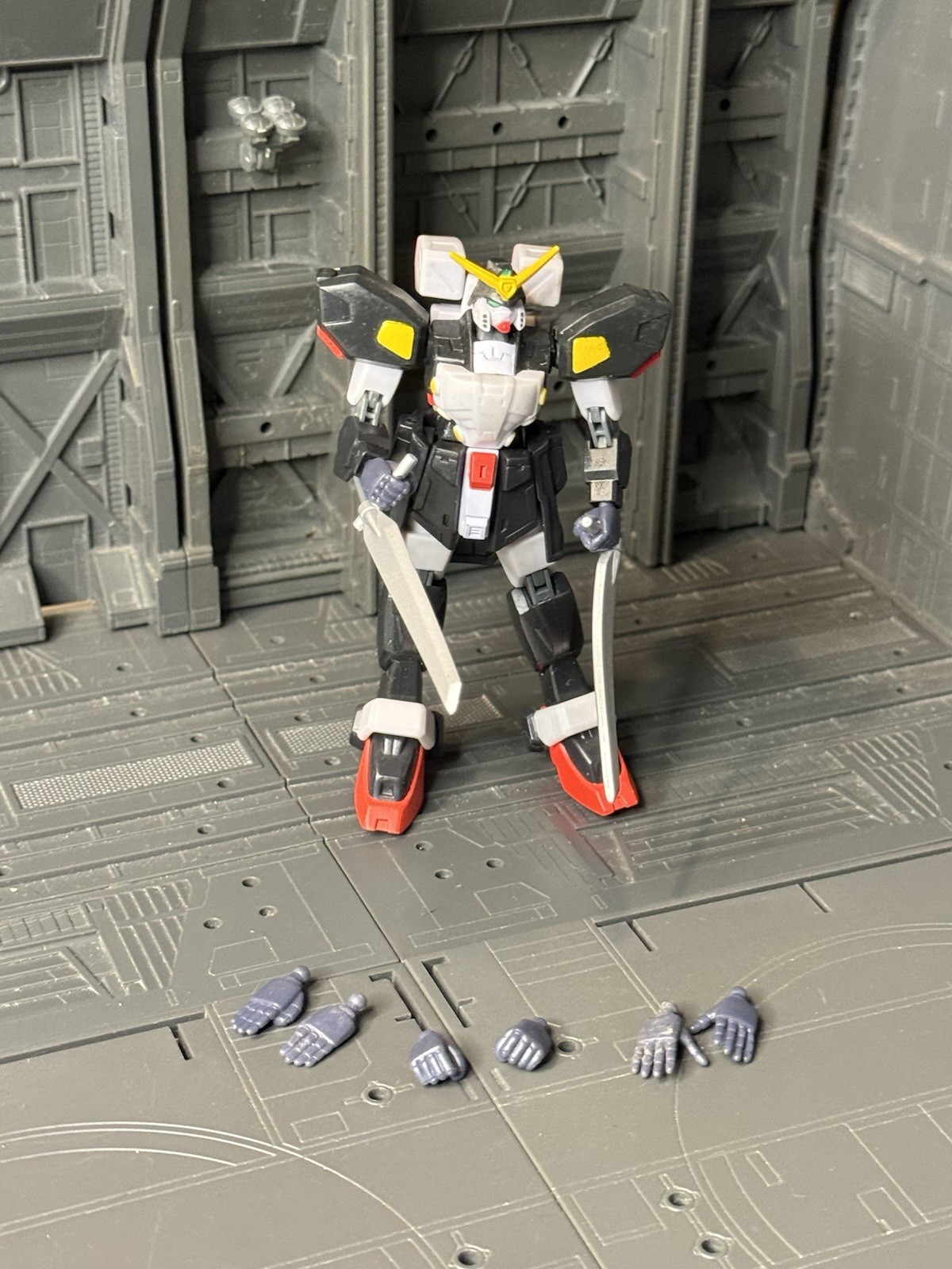 Bandai Mobile Suit Gundam Fighter Neo Germany Spiegel Shadow Action Figure Msia