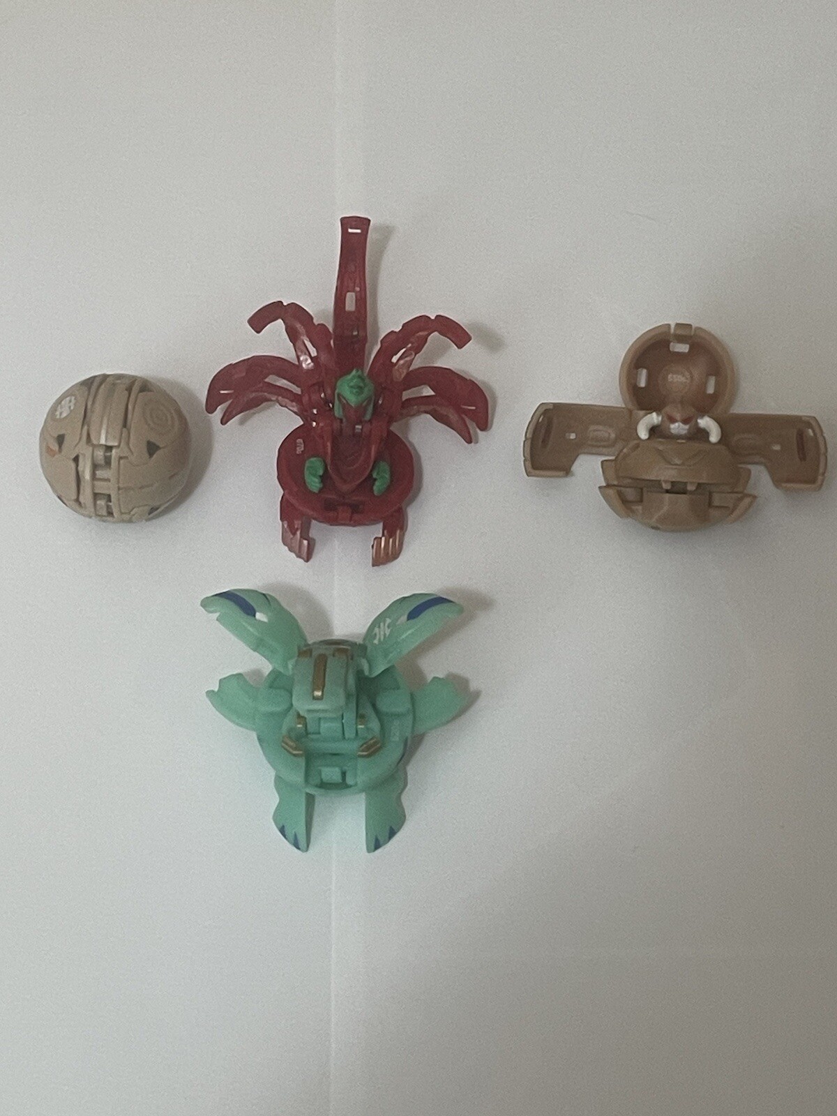 Bakugan Battle Brawler Lot Of 4 Great condition Unsure If One Might Be Rare