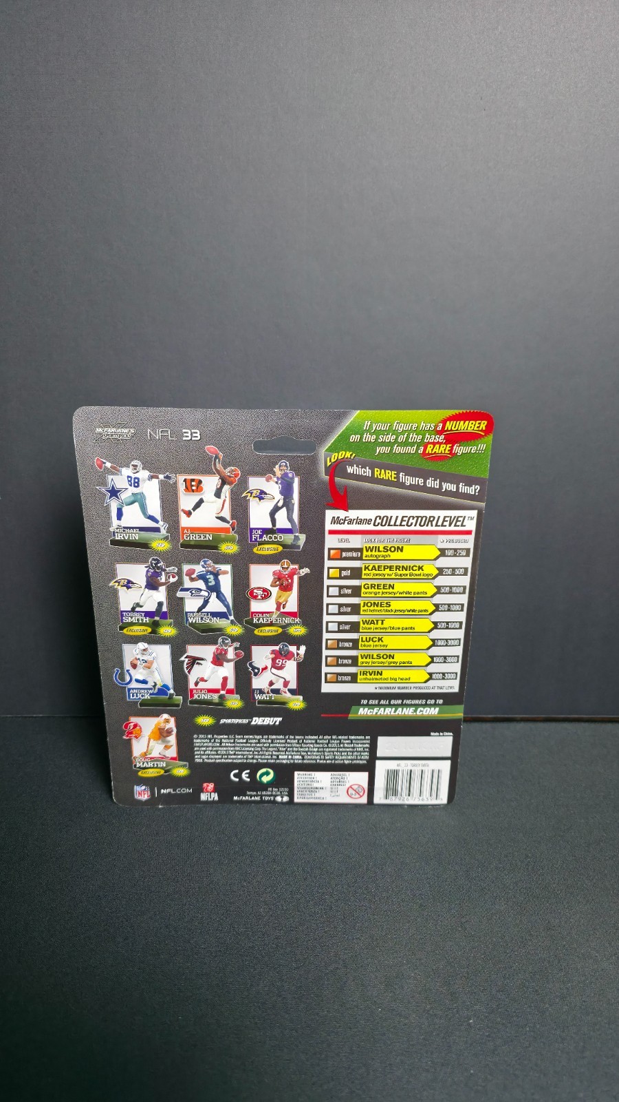 Torrey Smith McFarlane NFL Card Stadium Exclusive Baltimore Ravens -LGS Sale
