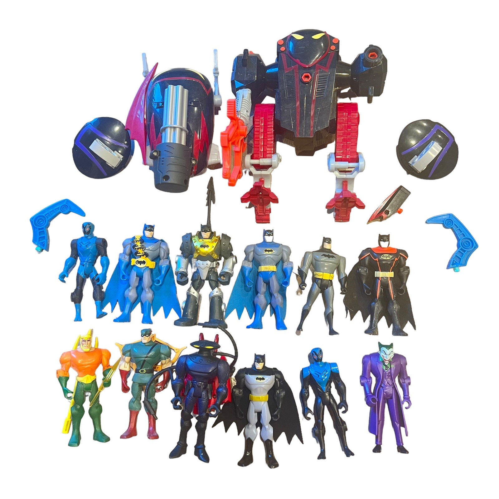 DC Comics Batman & More Mixed Action Figure Lot And Accessories Toys Comic Book