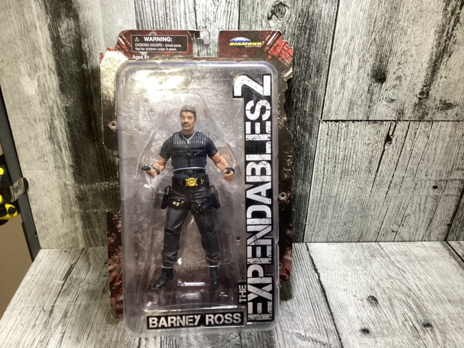 The Expendables 2 Diamond Select Barney Ross Figure Sylvester Stallone (F10)