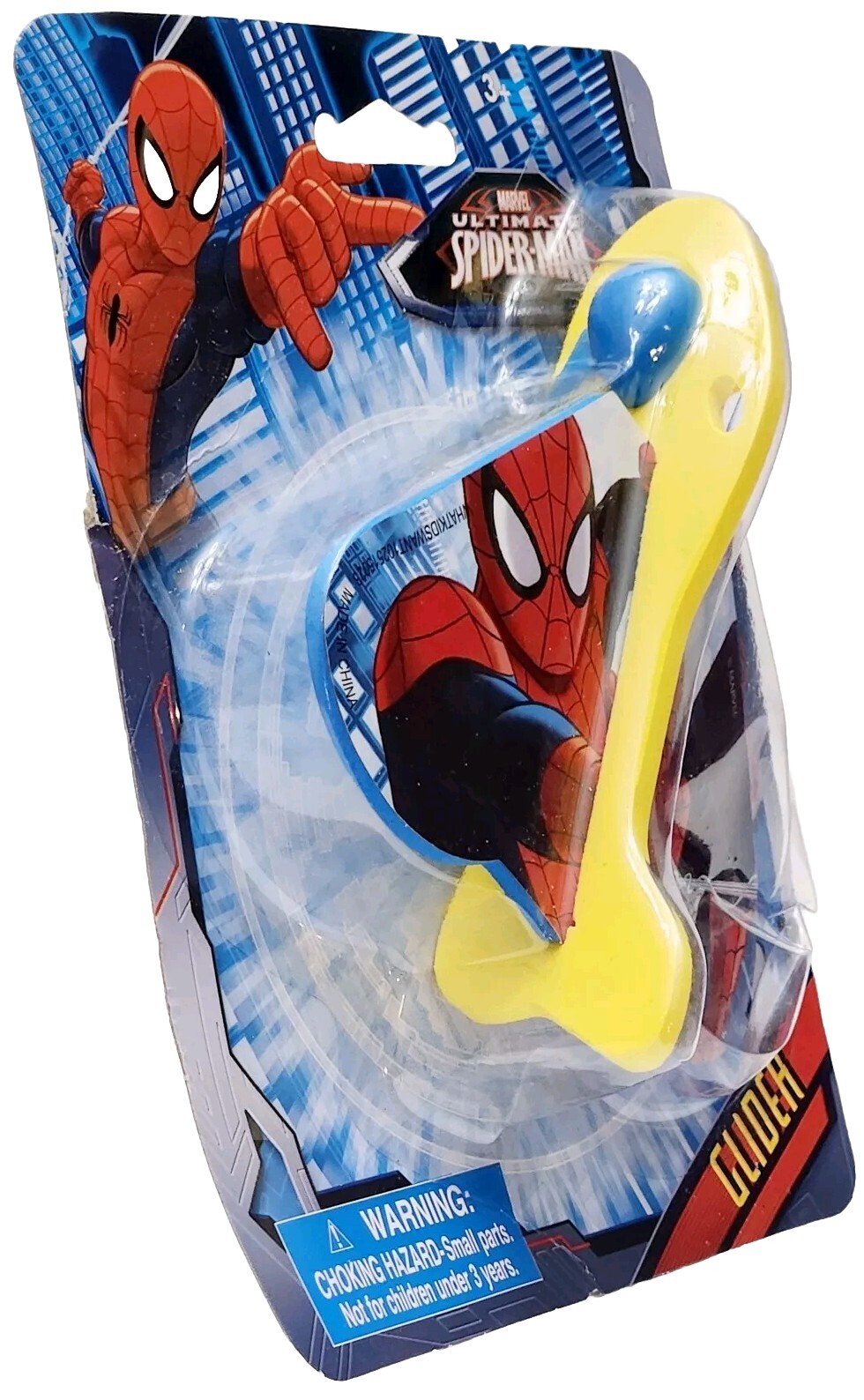 Marvel The Ultimate Spiderman Foam Glider Small 5.5 L X 5 W X 1.5 H Inch, Age 3+