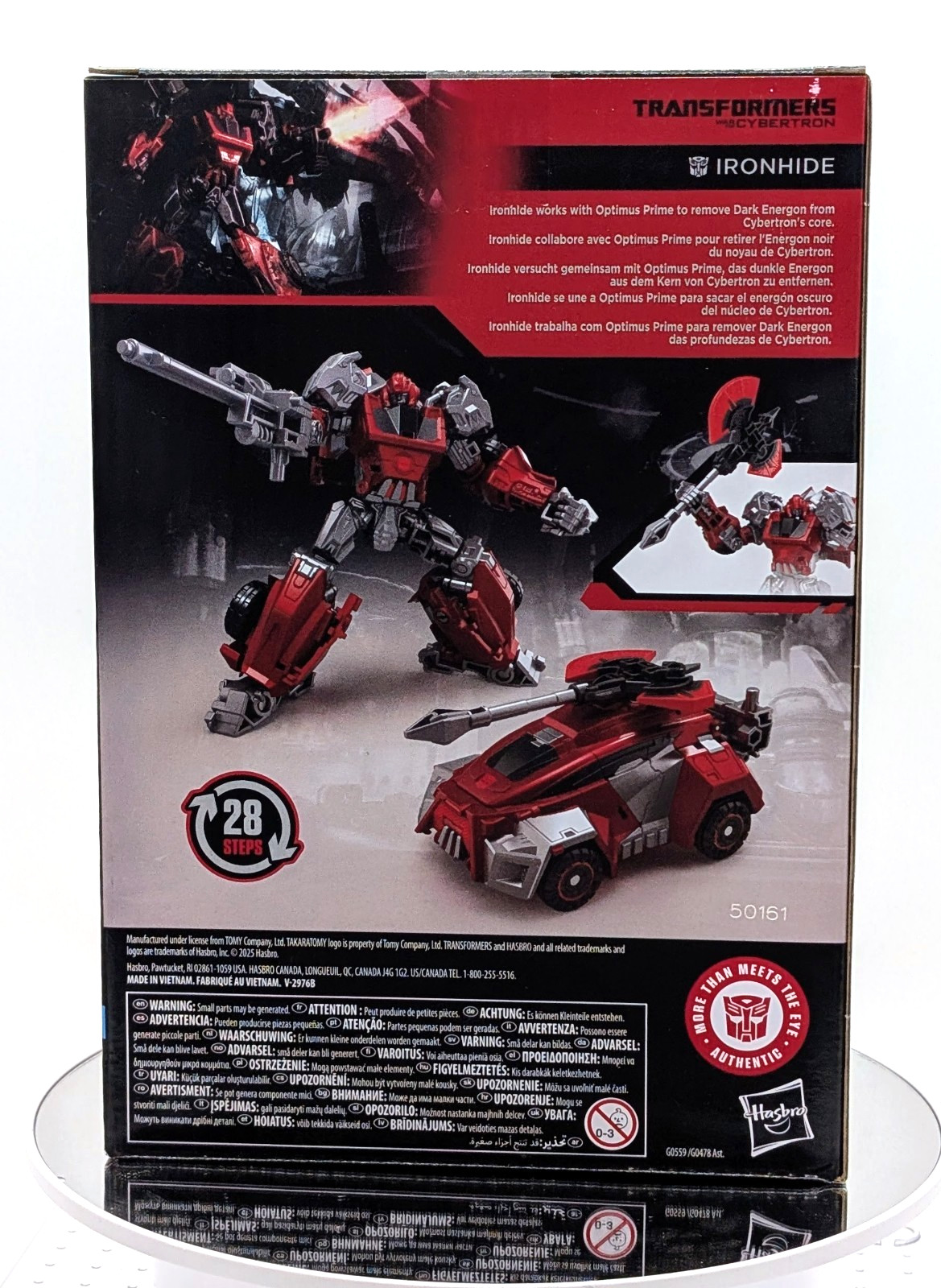 Takara Tomy/Hasbro Transformers Studio Series Voyager Class AUTOBOT IRONHIDE!