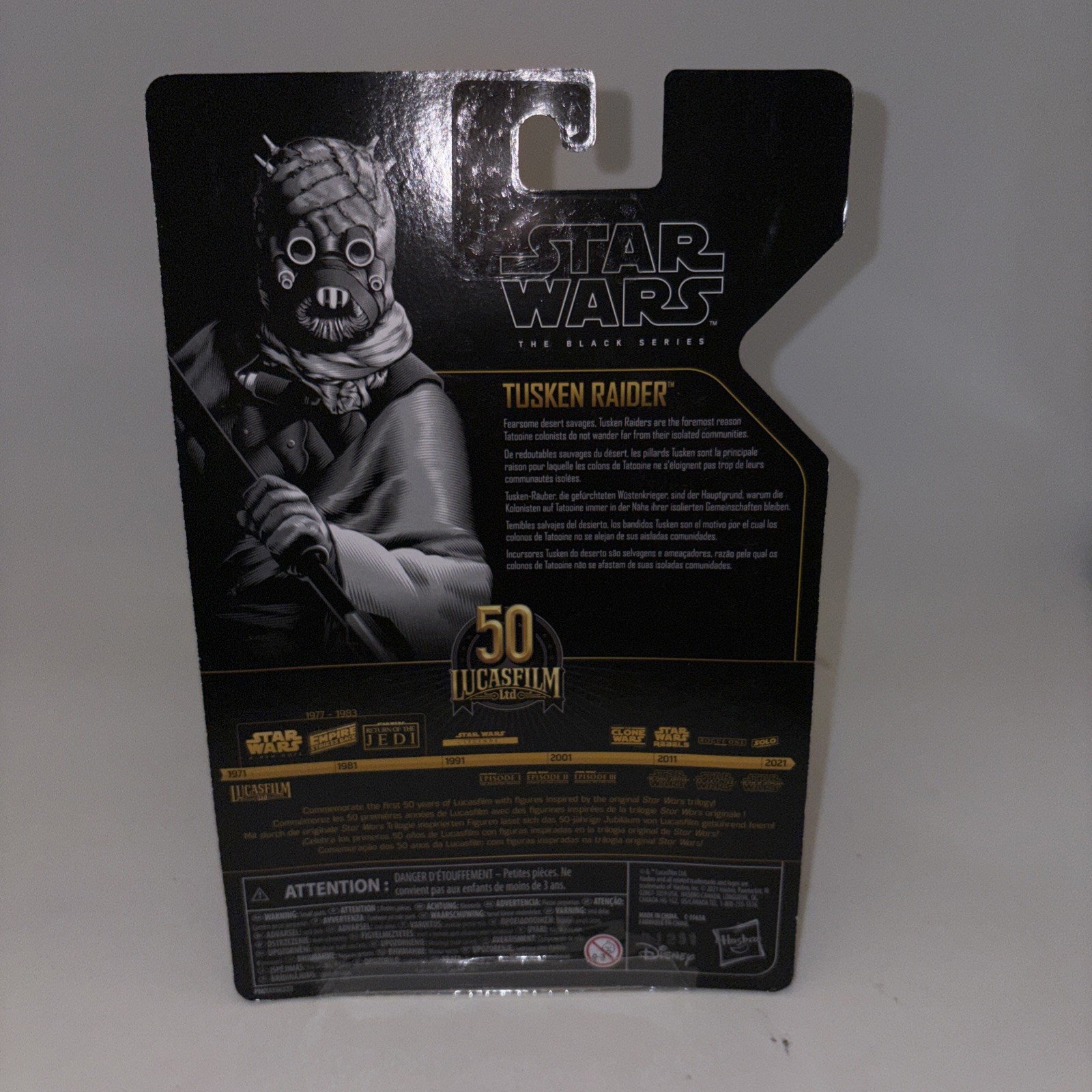 Hasbro Star Wars The Black Series Archive Tusken Raider 6&Prime; Figure NEW Damaged