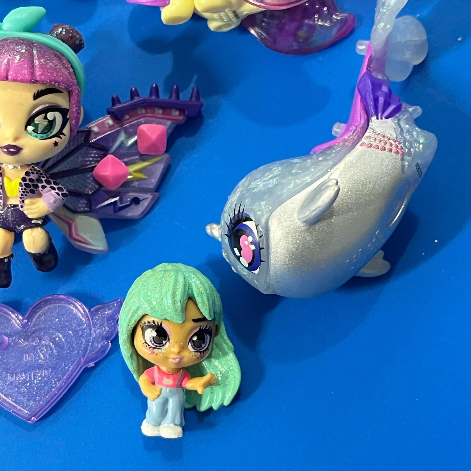 Hatchimals Enchanted Pixie Riders Figure Lot Wilder Wings Mel Mini Glitter Angel