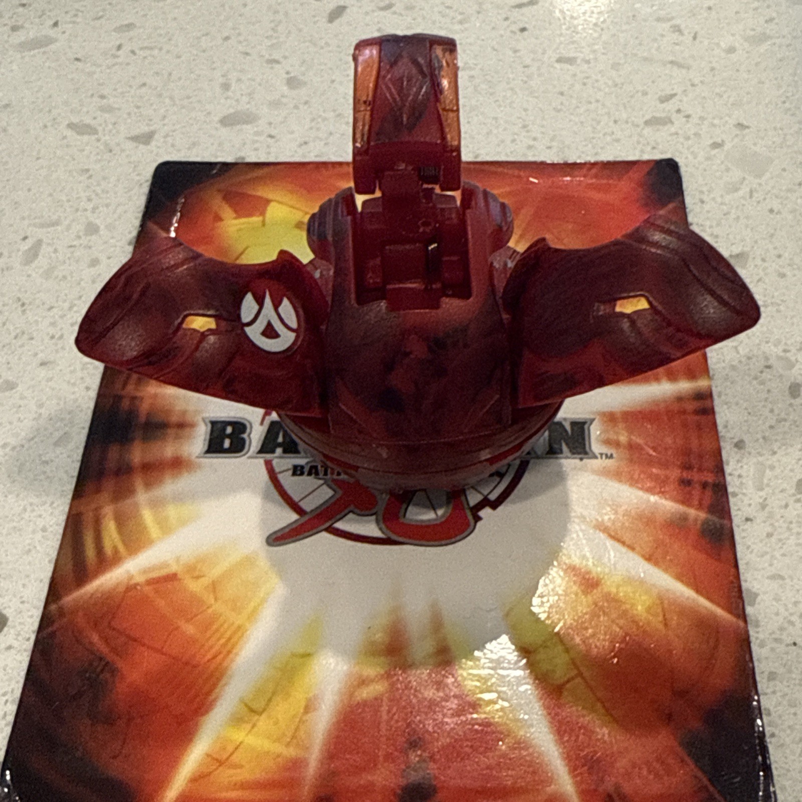 Bakugan Battle Damaged Pyrus Hyper Dragonoid 600g