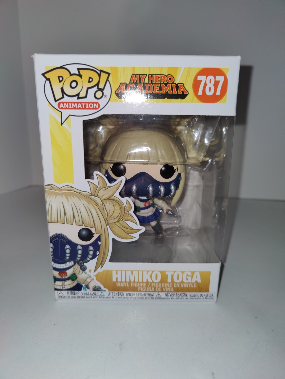 Funko Pop! Animation: My Hero Academia – Himiko Toga with Face Cover Vinyl Figur