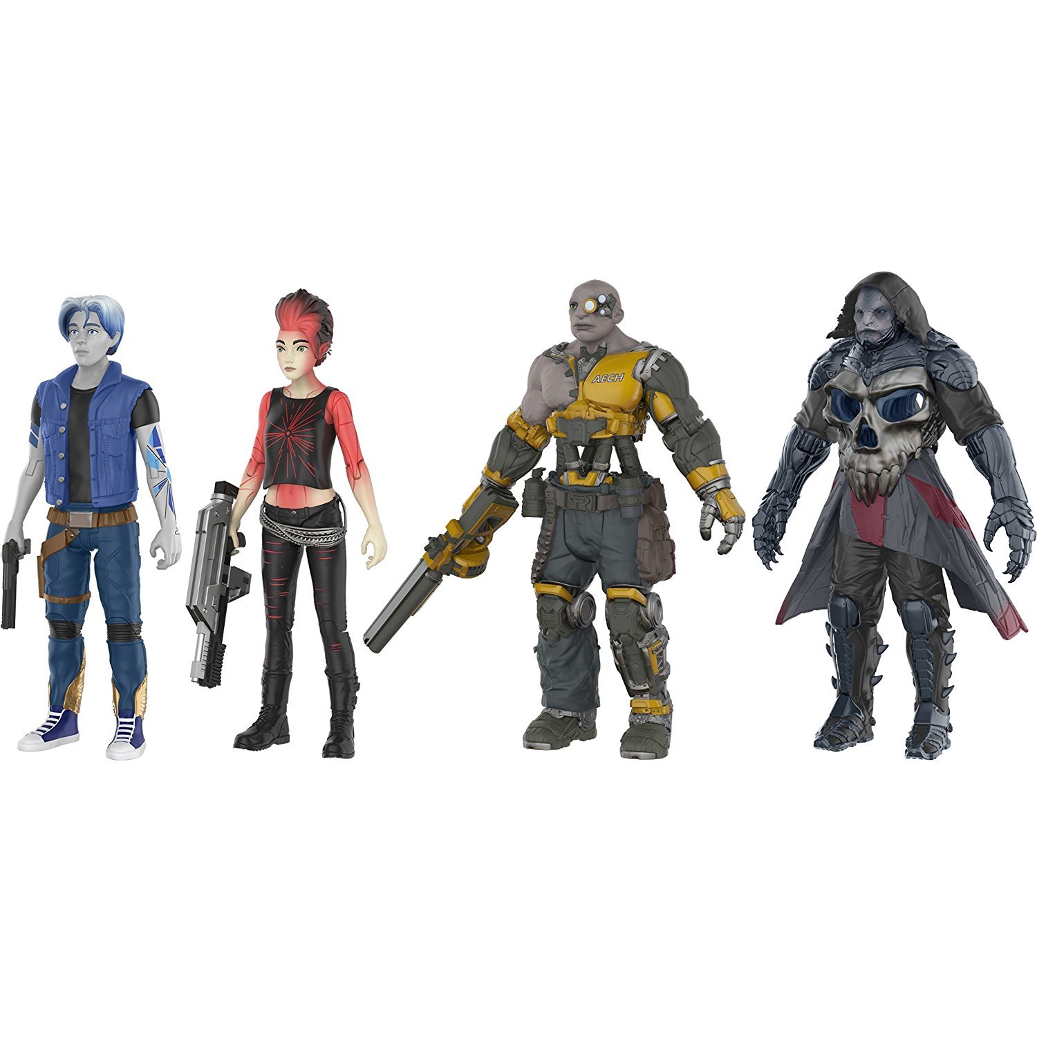 Ready Player One Action Figure Set – Parzival, Artemis, Aech and I-Rok By Funko