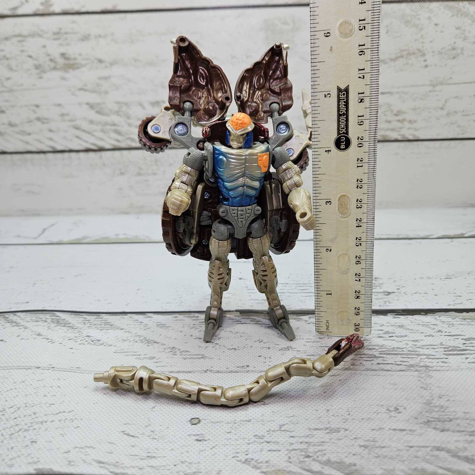 Hasbro Transformers Beast Wars Transmetals Rattrap 1997 Deluxe Vintage 5&Prime; Figure