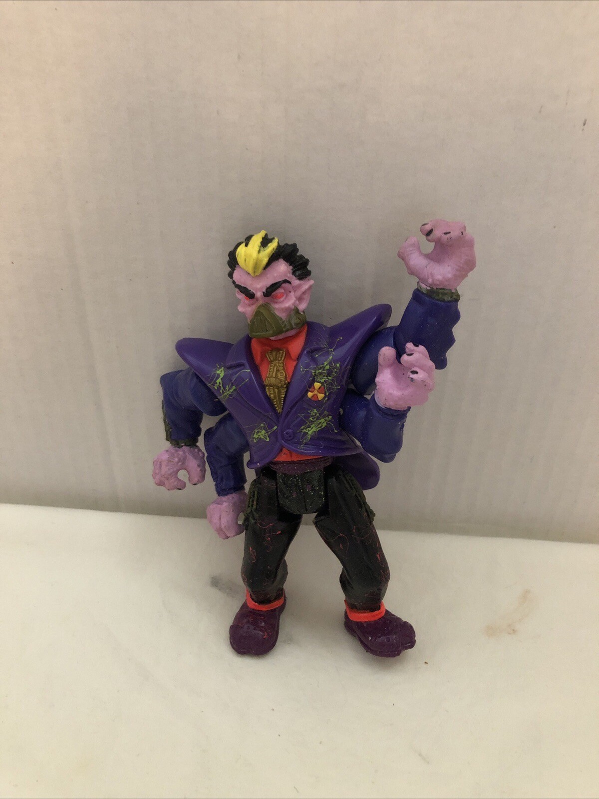 Vintage 1991 Toxic Crusaders DR KILLEMOFF Action Figure Troma Inc Playmates Toys