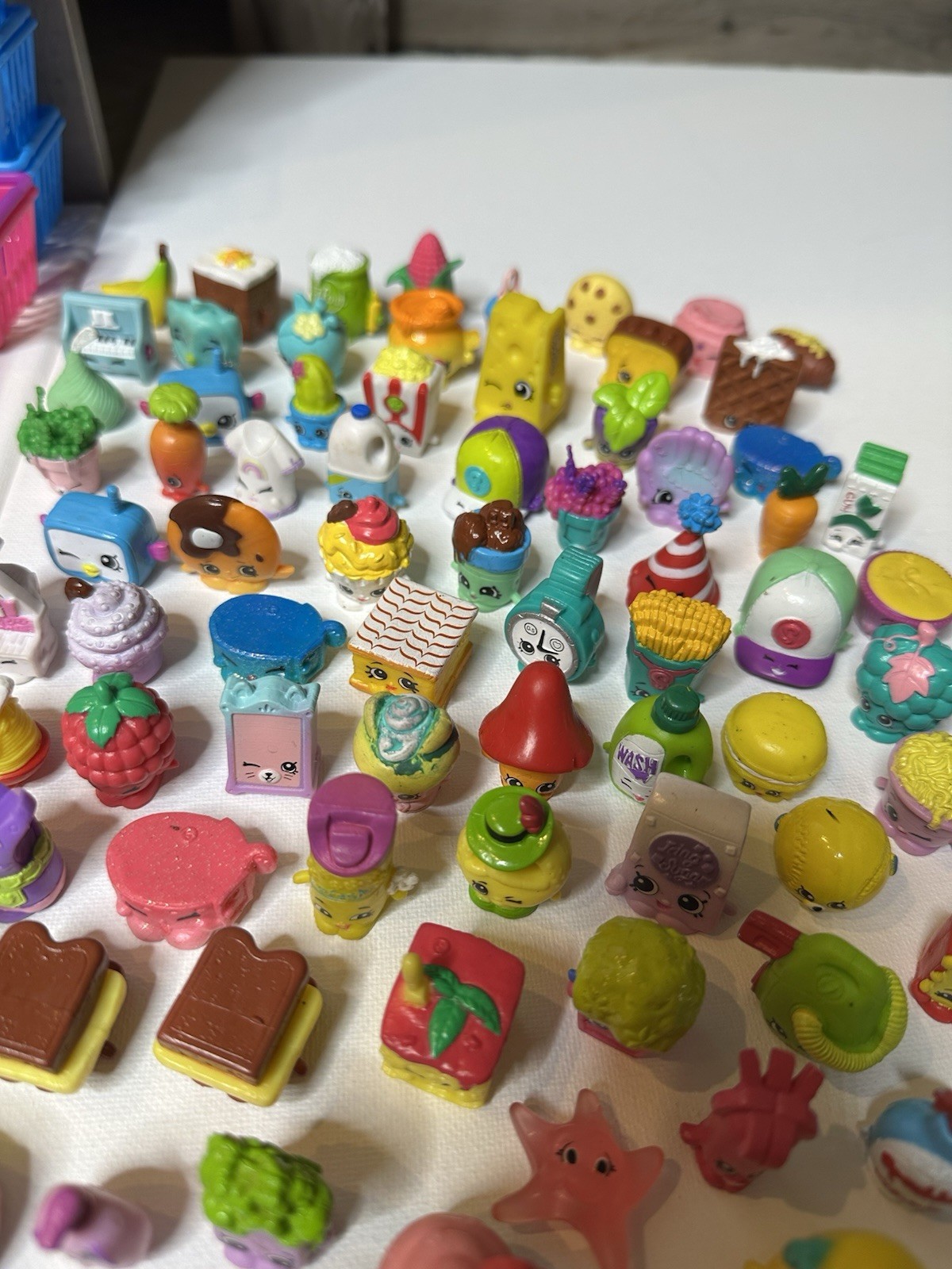 Huge Shopkins Mixed Lot 361 Pieces 250+ Figures Happy Places Shopville Furniture