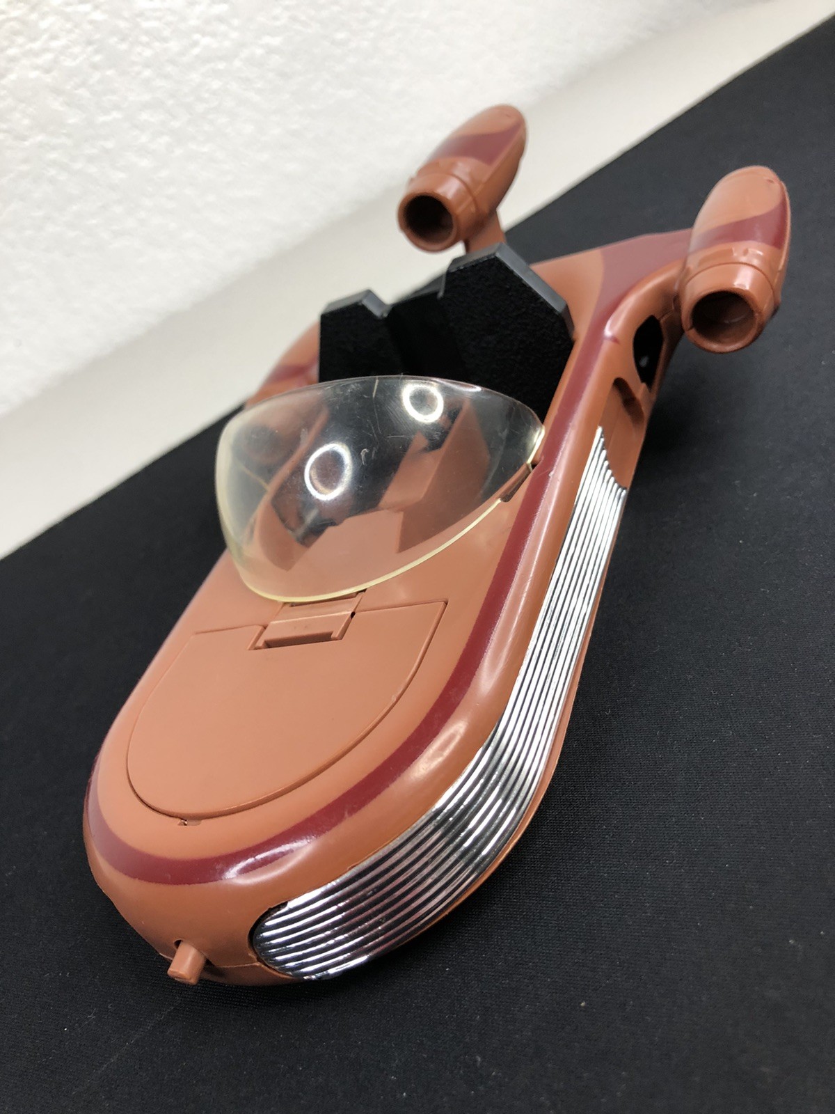 Land Speeder Star Wars 1978 General Mills Fun Vehicle Brown Chrome Clean Works
