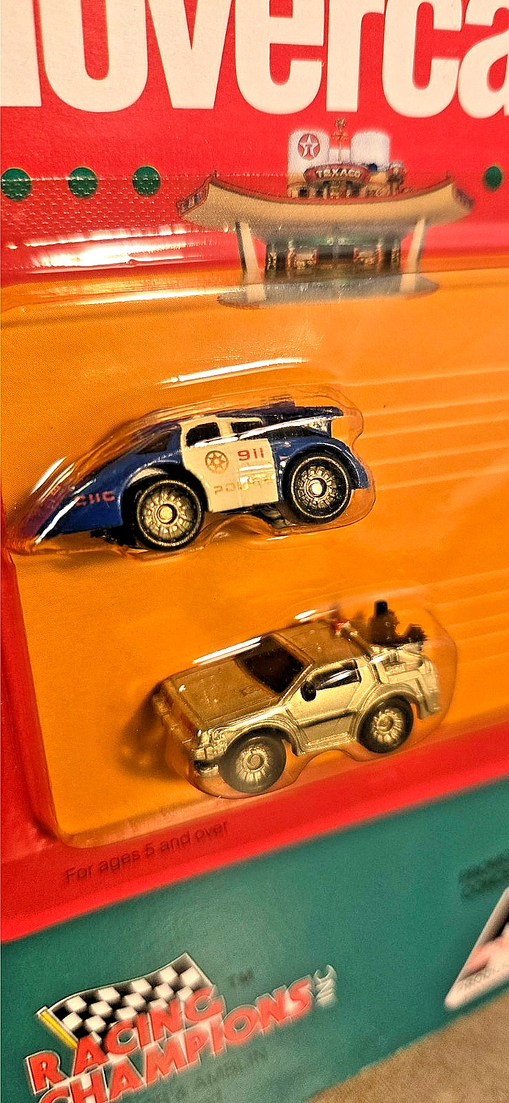 VTG Back to the Future 2 Texaco Micro Action Hoverport 1989 BTTF NOS w HOVERCARS