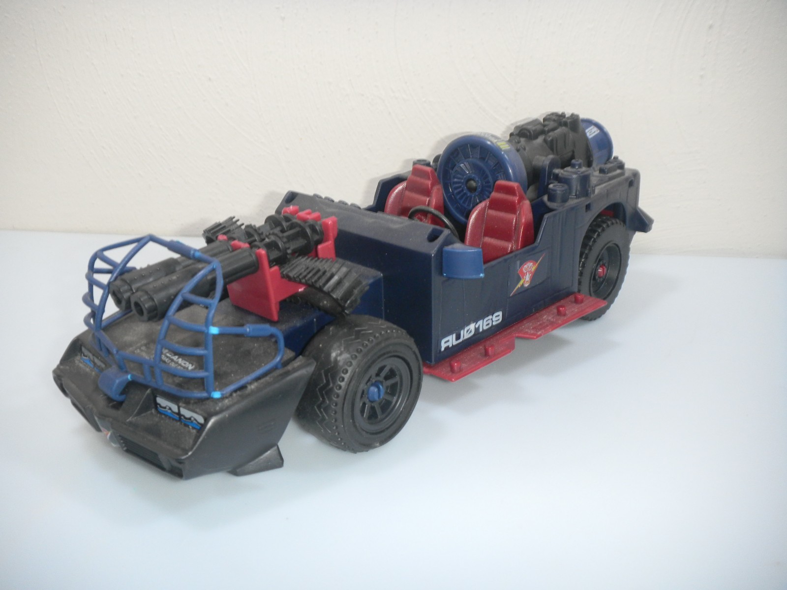 100% Complete 1986 Dreadnok Thunder Machine in Box Cobra G.I. GI Joe 3.75 ARAH