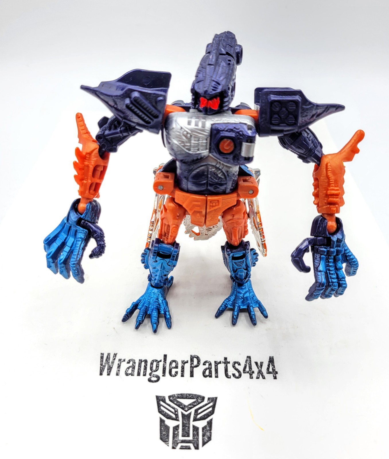Transformers 1999 Beast Wars Transmetals Iguanus Deluxe Class Fig Good Condition