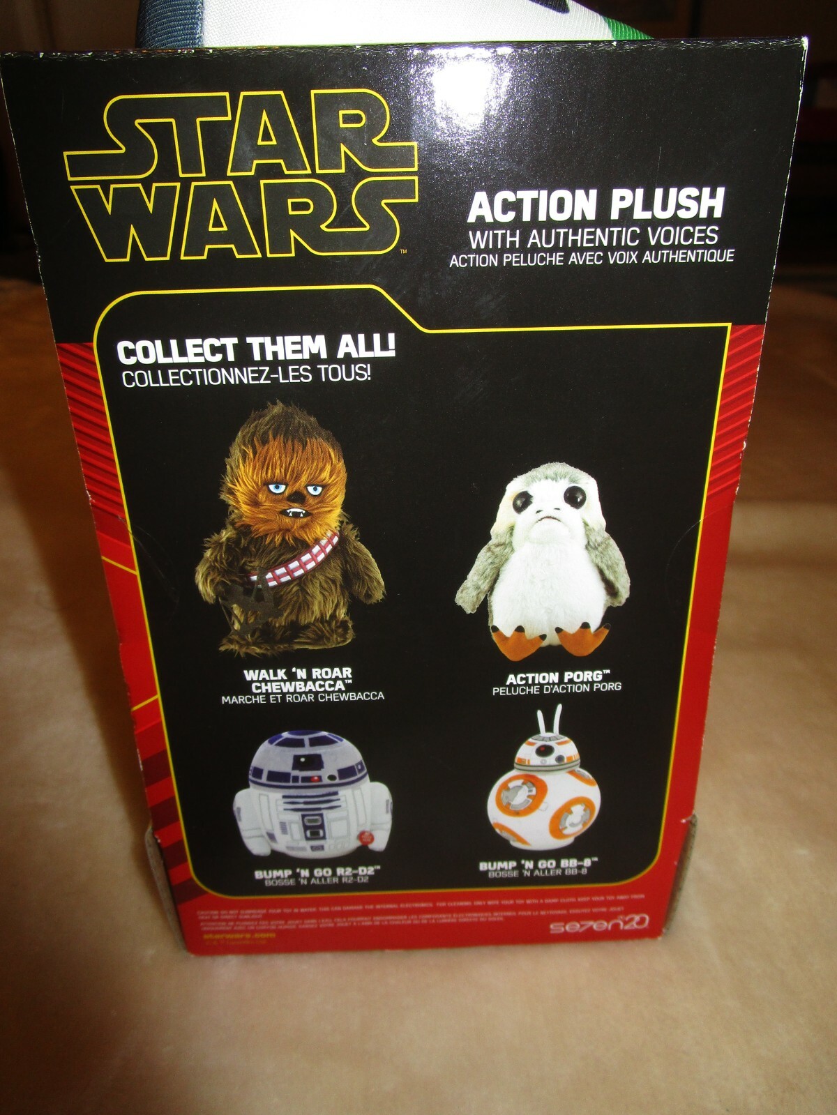 Star Wars Bump &lsquo;N Go D-O Plush 9 Inch NIB Toy Figure Ready to Roll & Make Sounds