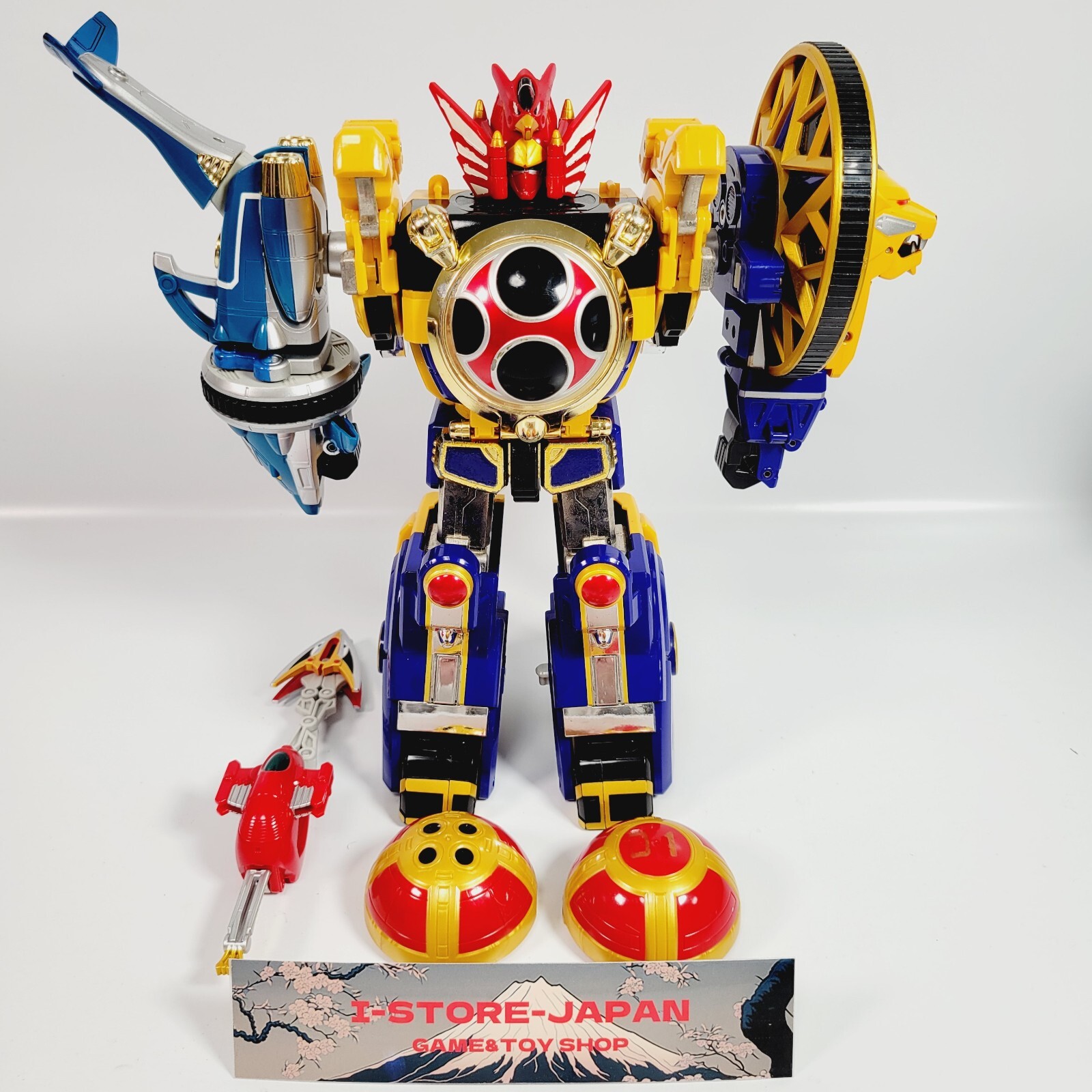 Power Rangers Ninja Storm Hurricaneger DX Senpuujin Megazord Ninjazord BANDAI