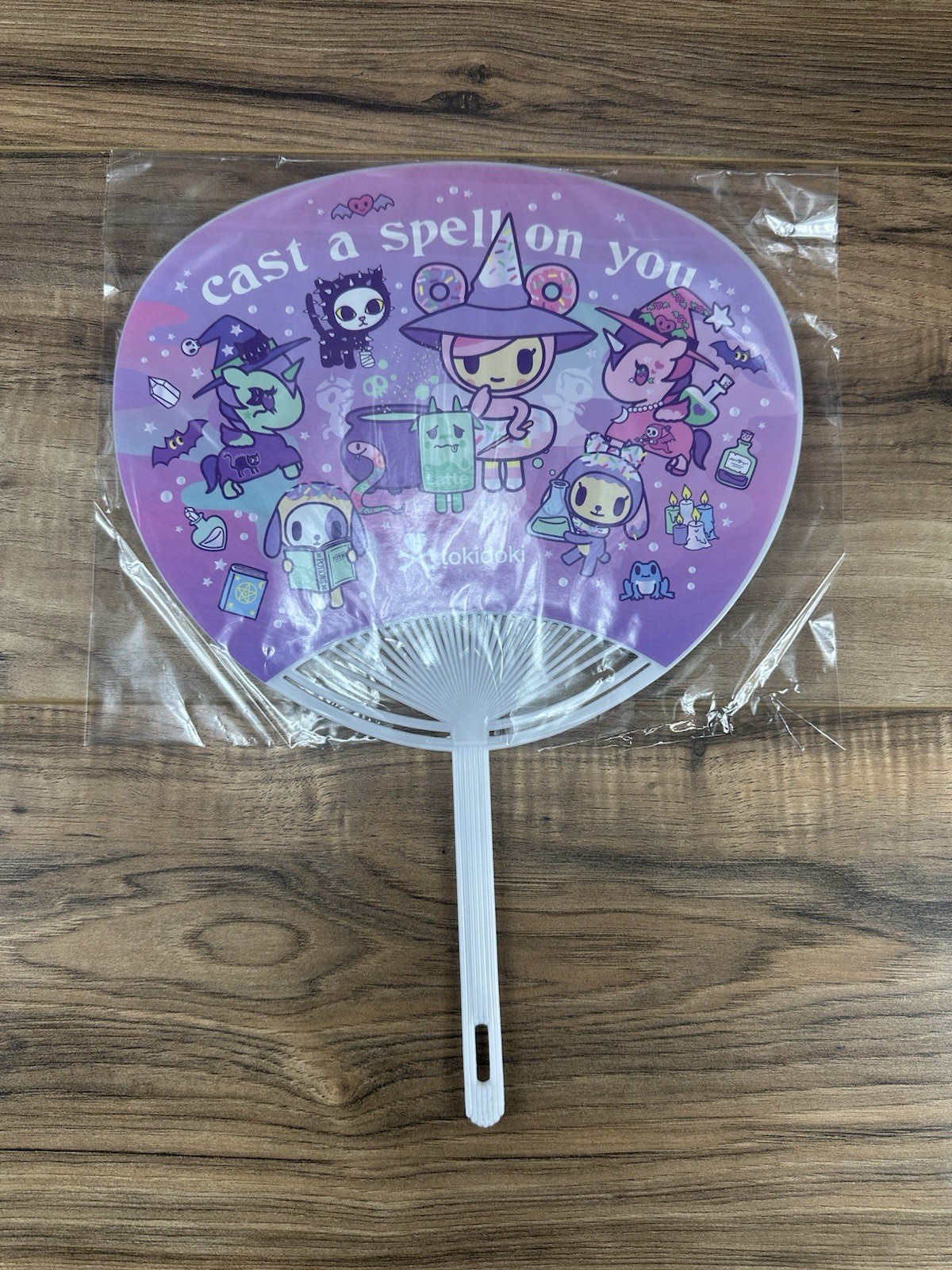 SDCC San Diego comic Con 2024 Exclusive Tokidoki Collectible Hand Fan