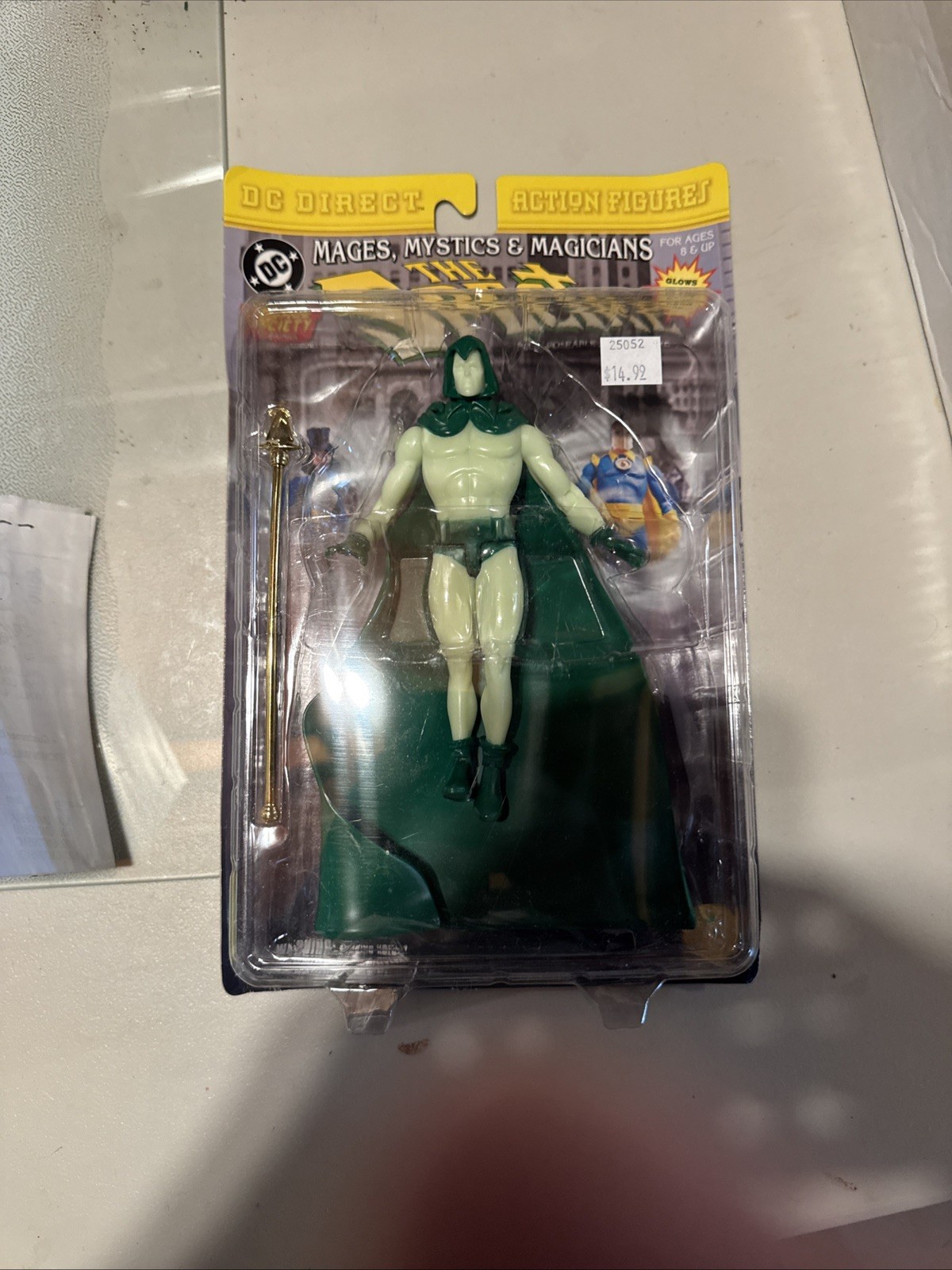 VINTAGE DC DIRECT MAGES MYSTICS MAGICIANS THE SPECTRE 6&Prime; GITD ACTION FIGURE NEW