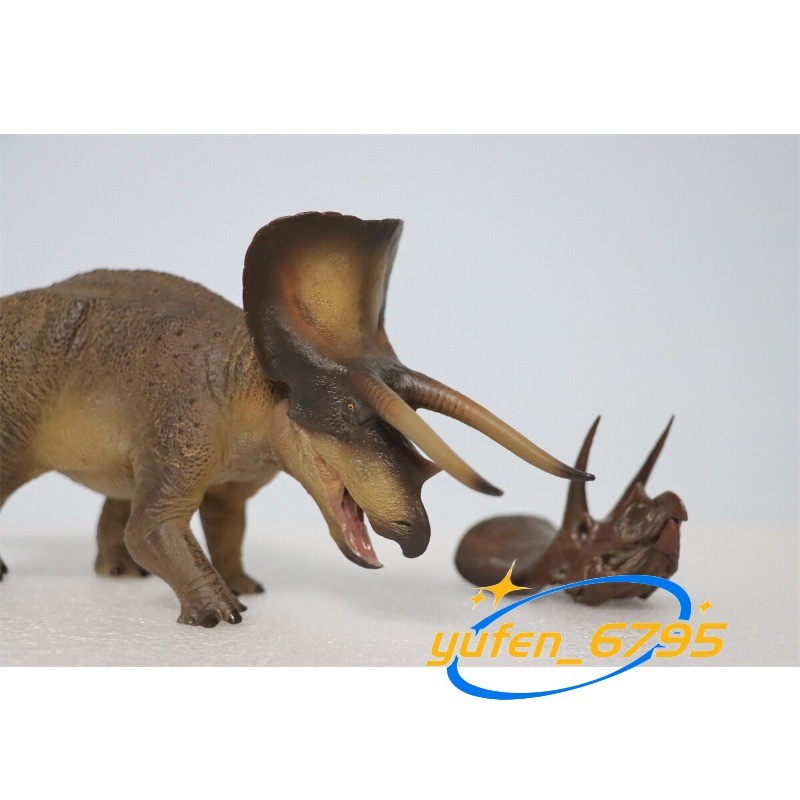 PNSO 1/35 New Version Triceratops Model Adult Children Toys Gift Dinosaur Figure